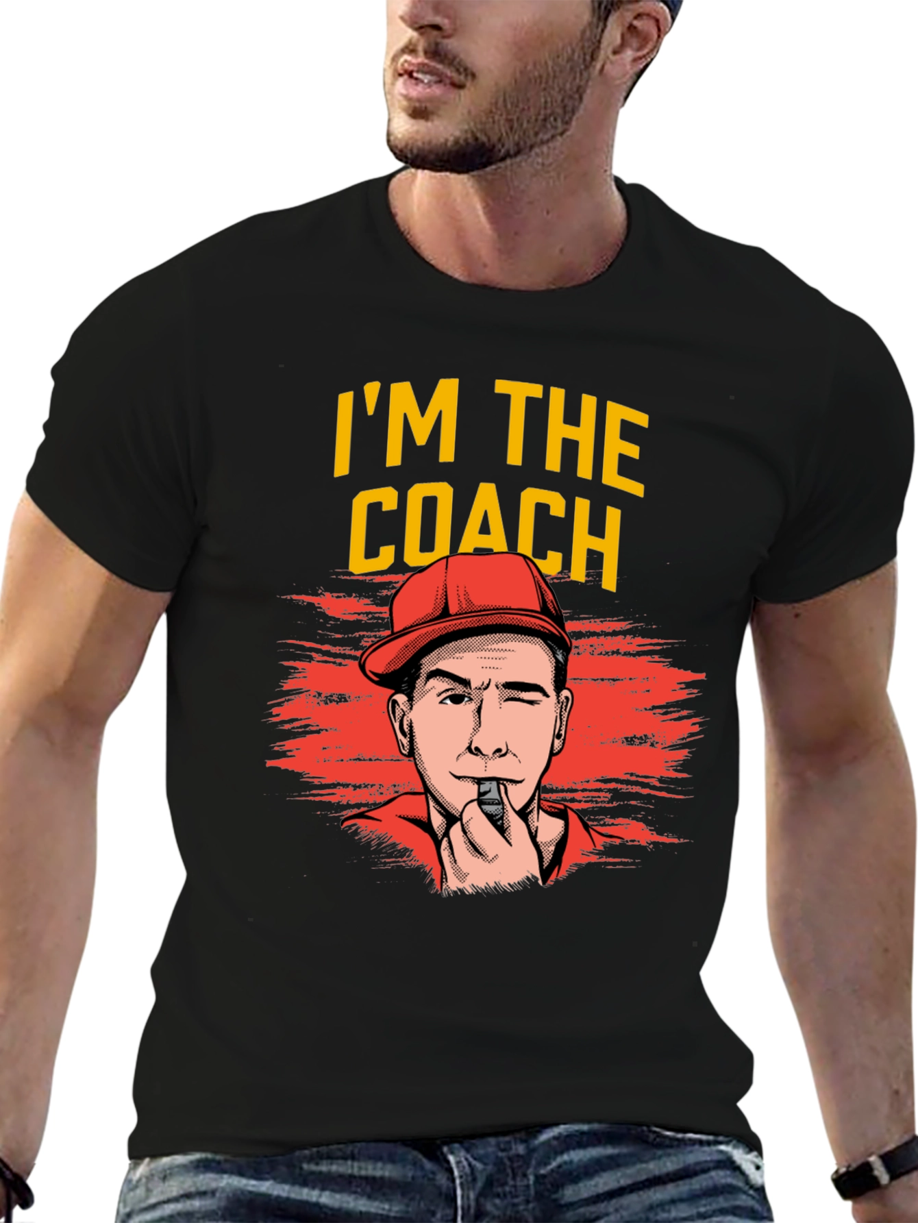 Im The Coach Graphic T-Shirt
