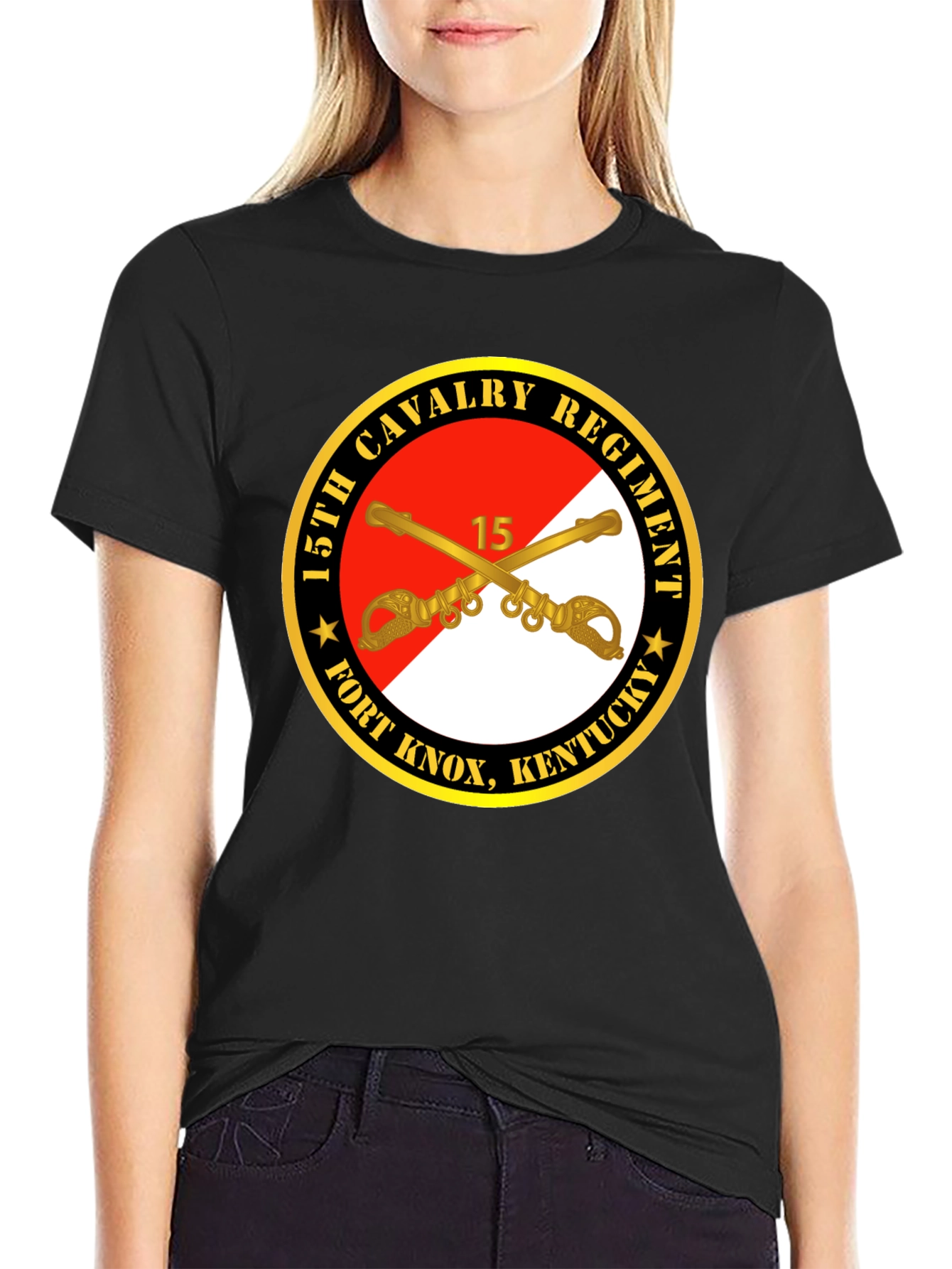 15th Cavalry Regiment T-Shirt - Fort Knox Kentucky