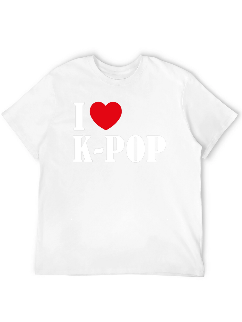 I Heart K-Pop Black T-Shirt