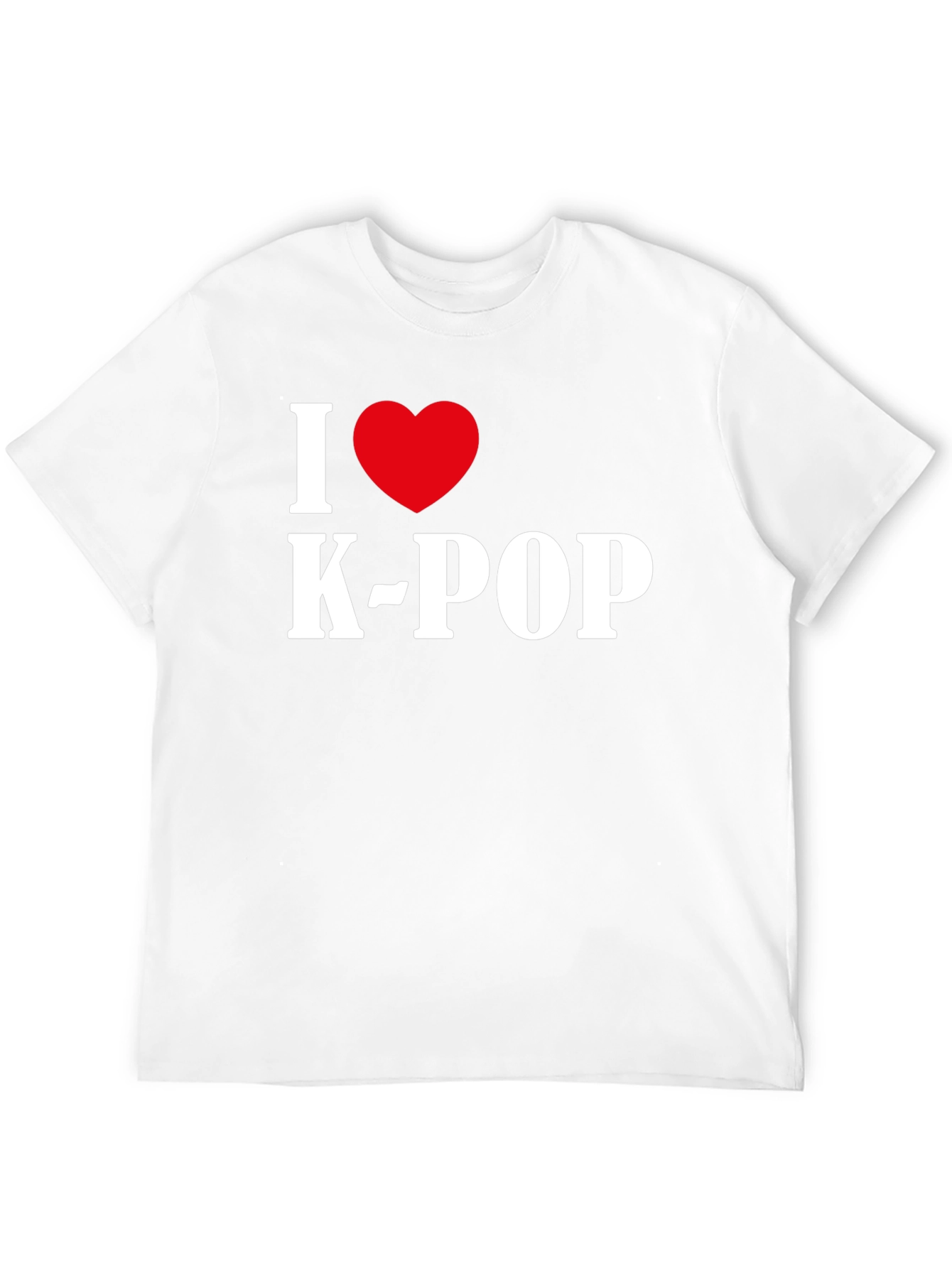 I Heart K-Pop Black T-Shirt