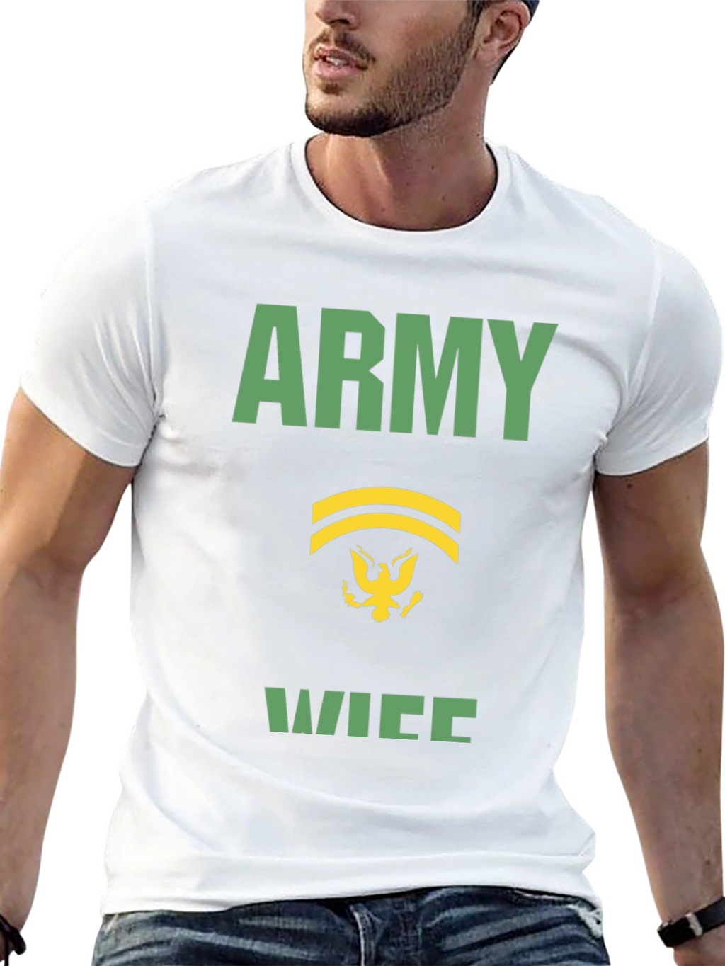 Army Wife Graphic Tee - Military Pride