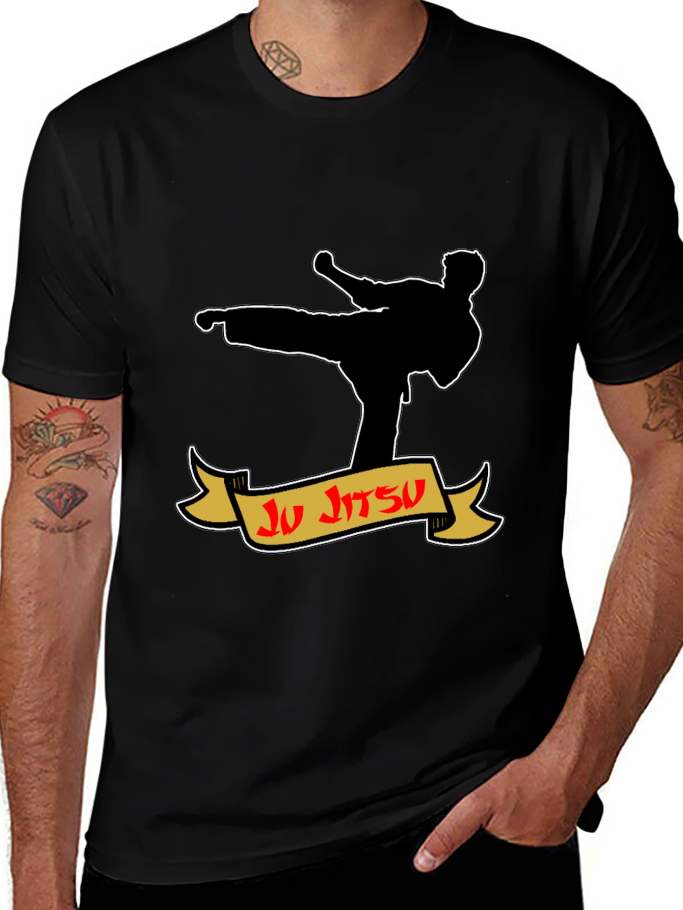 Ju Jitsu Martial Arts Graphic T-Shirt