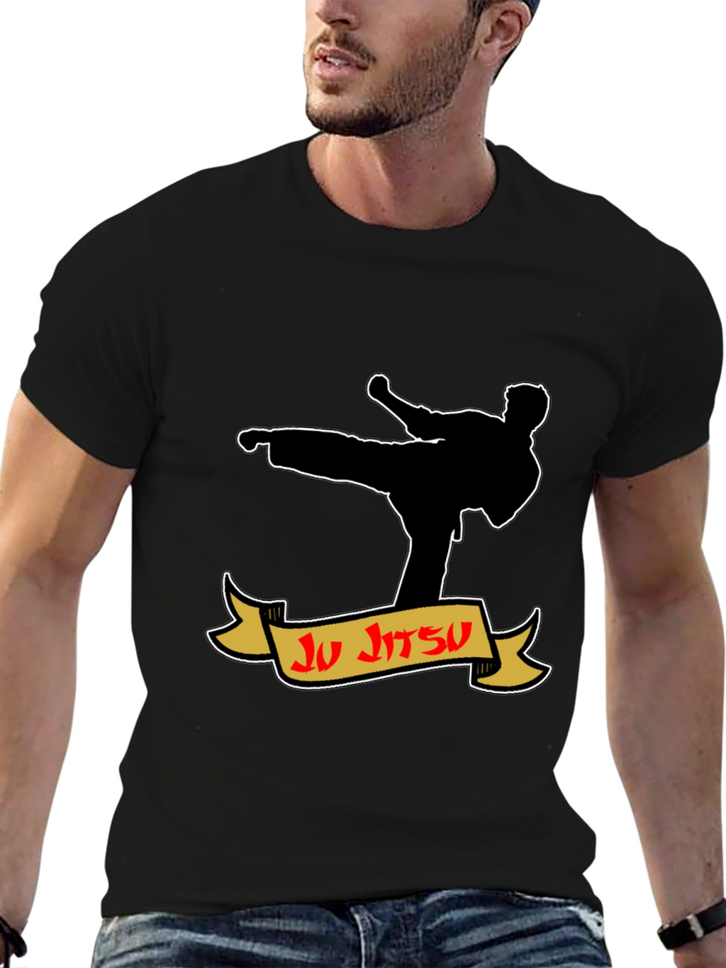 Ju Jitsu Martial Arts Graphic T-Shirt