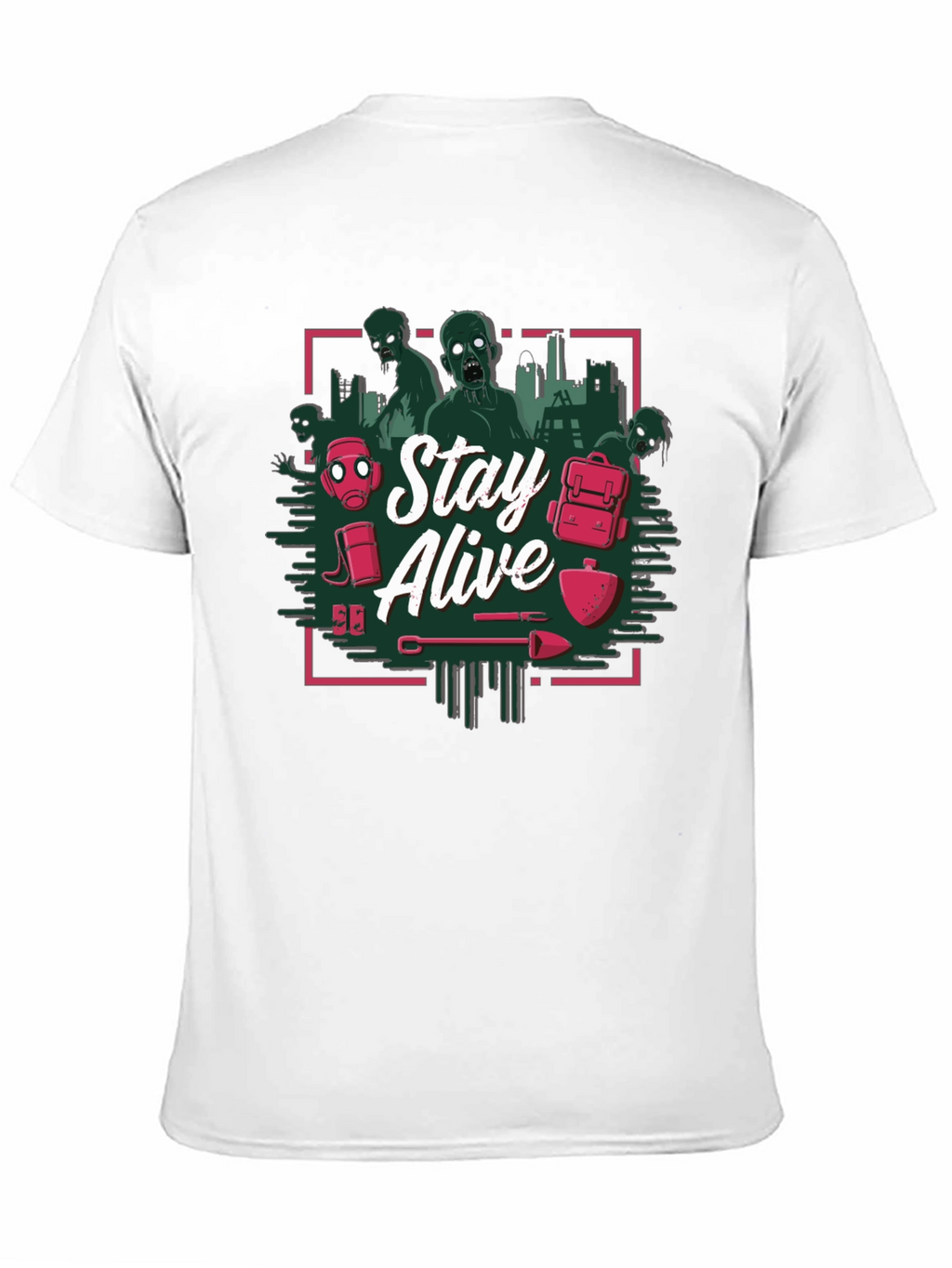 Stay Alive Zombie Apocalypse T-Shirt