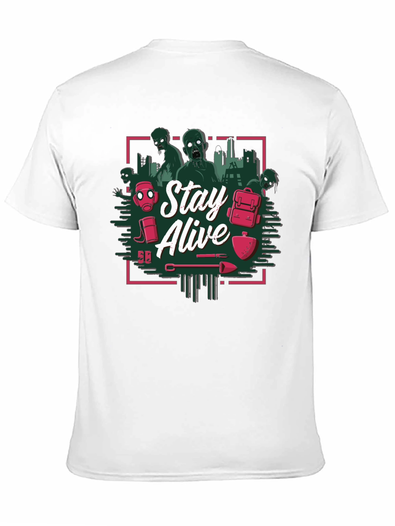 Stay Alive Zombie Apocalypse T-Shirt