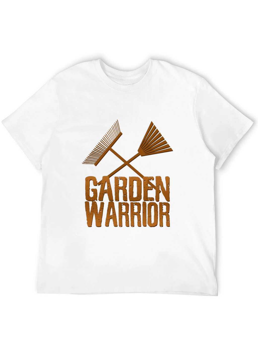 Garden Warrior Tee - Rake Graphic