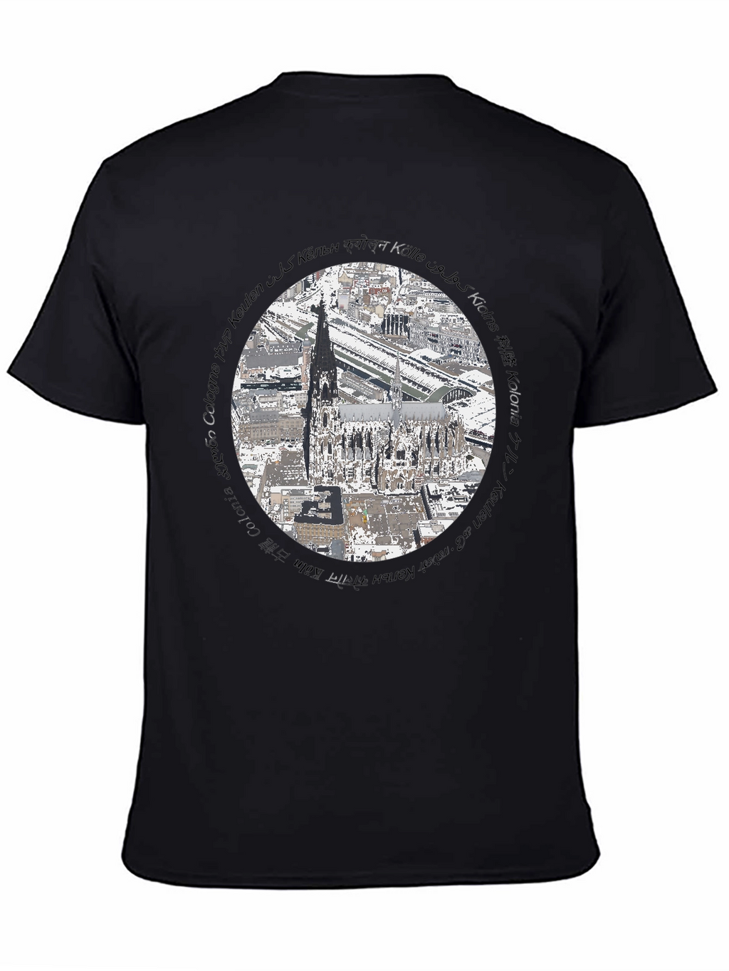 Cologne Cathedral T-Shirt - Architectural Landmark Tee