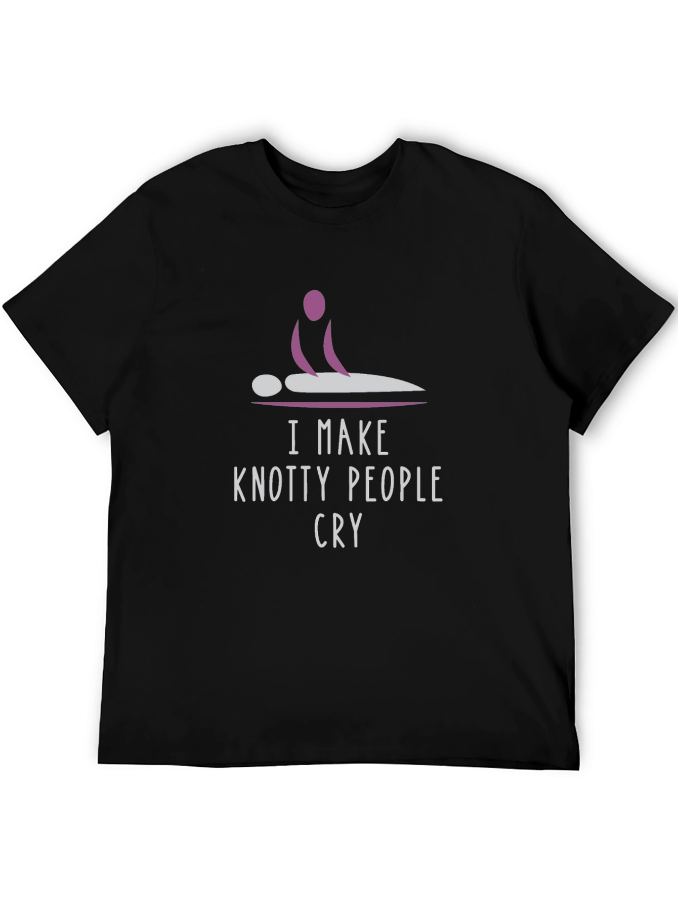 Knotty People Cry Graphic T-Shirt