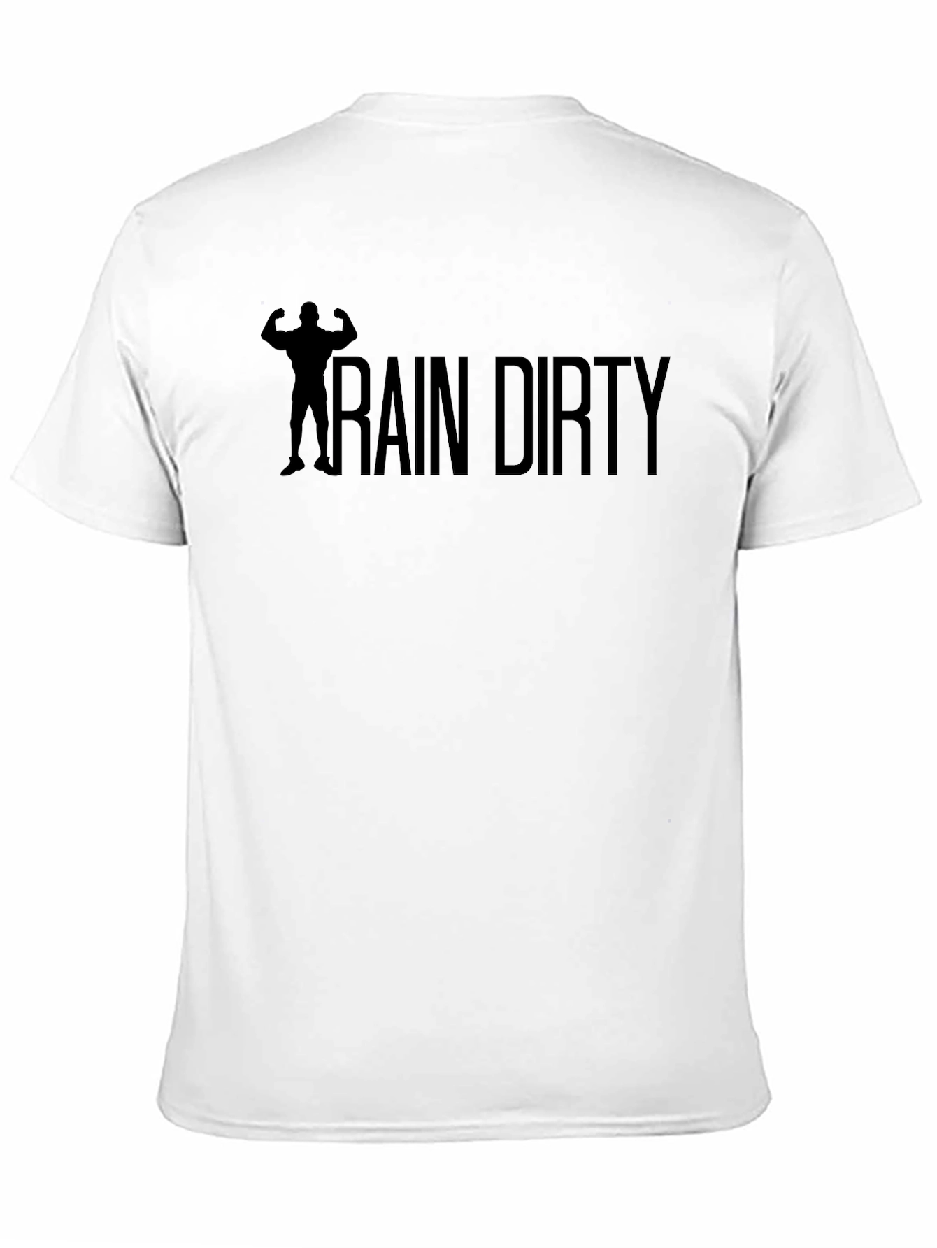 Train Dirty Black Graphic Tee