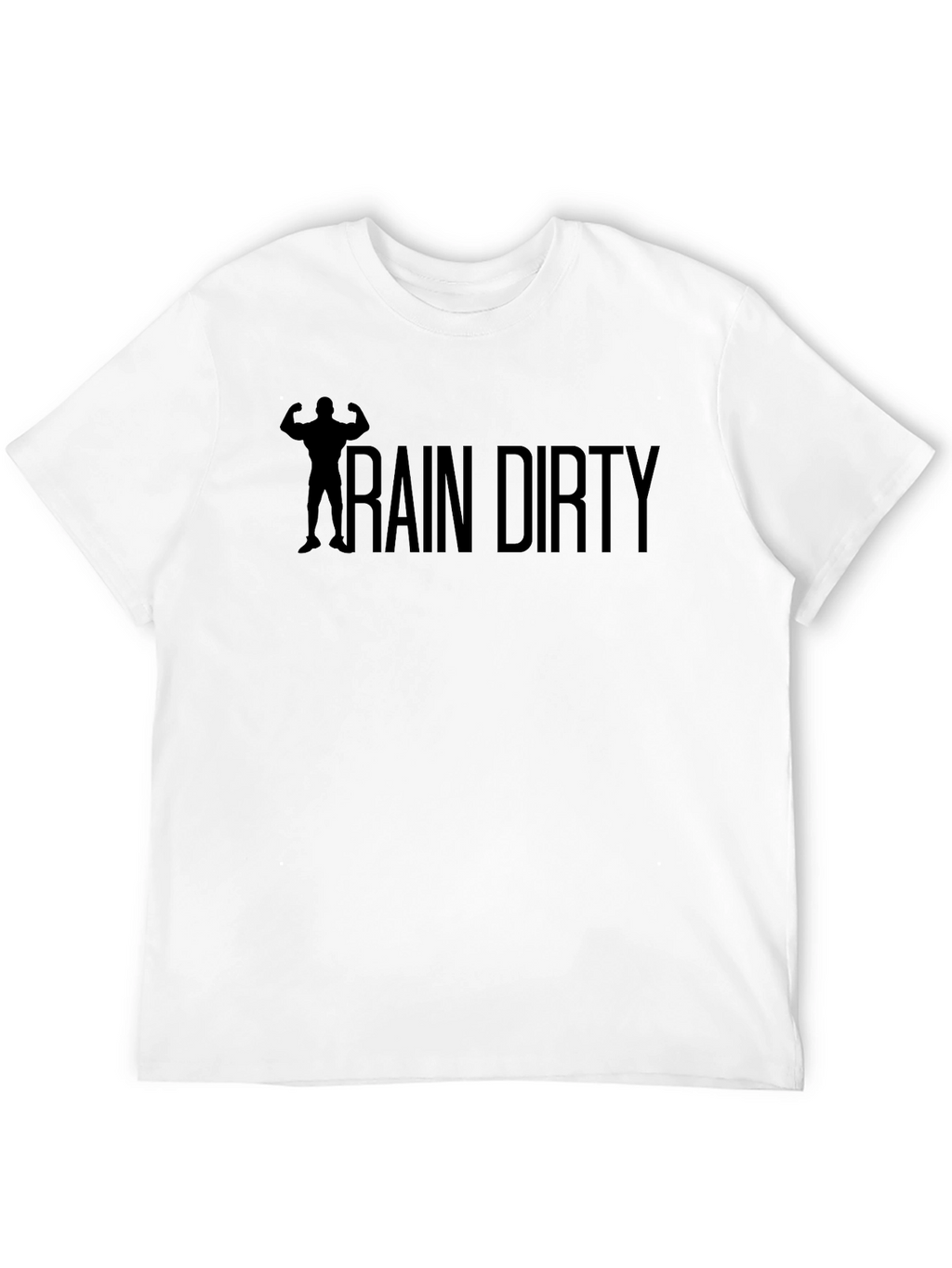 Train Dirty Black Graphic Tee
