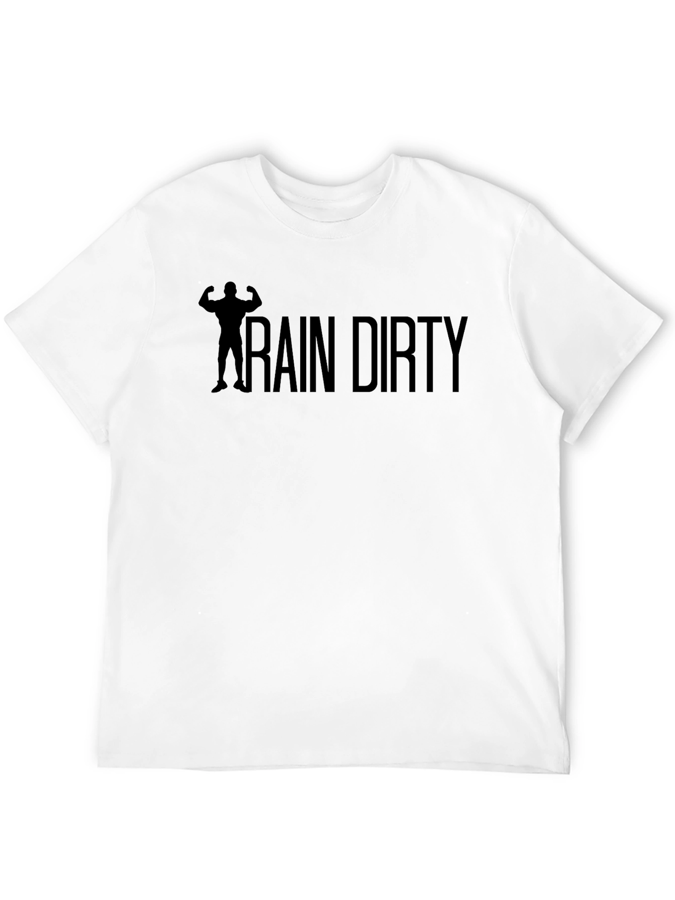 Train Dirty Black Graphic Tee