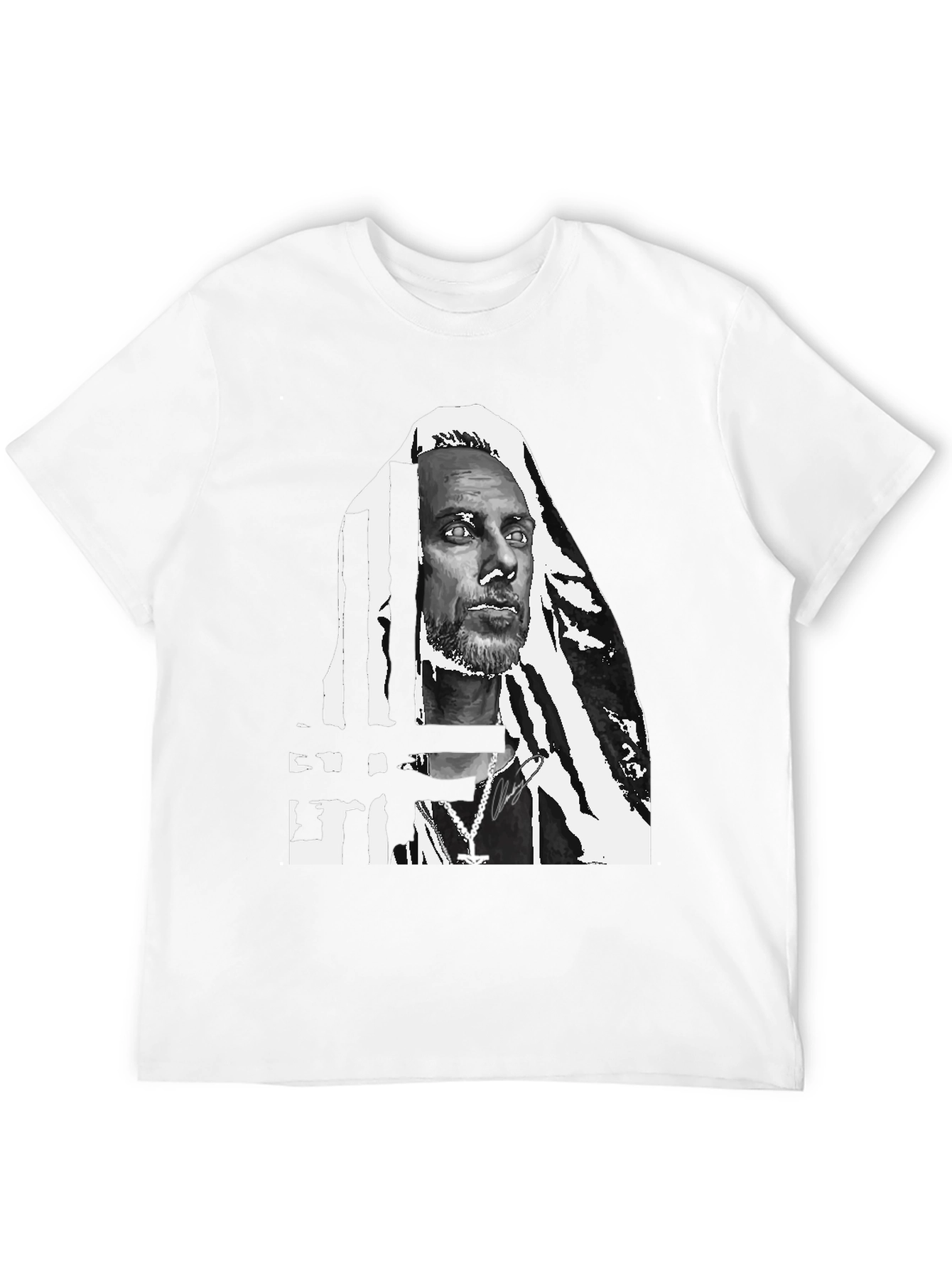 Graphic Print Crew Neck T-Shirt