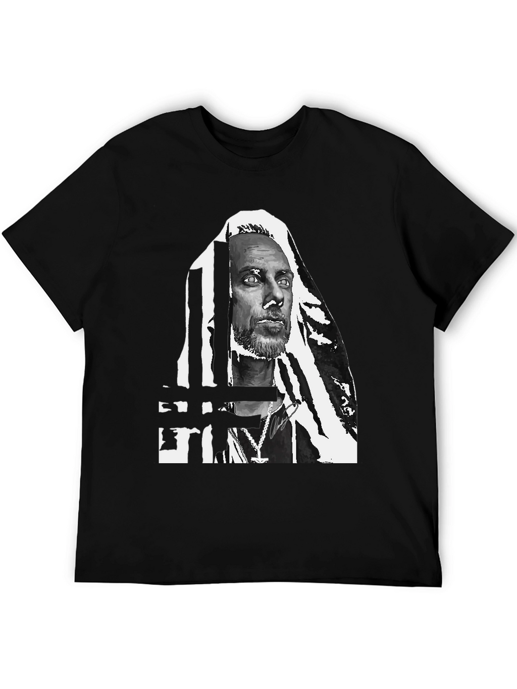 Graphic Print Crew Neck T-Shirt