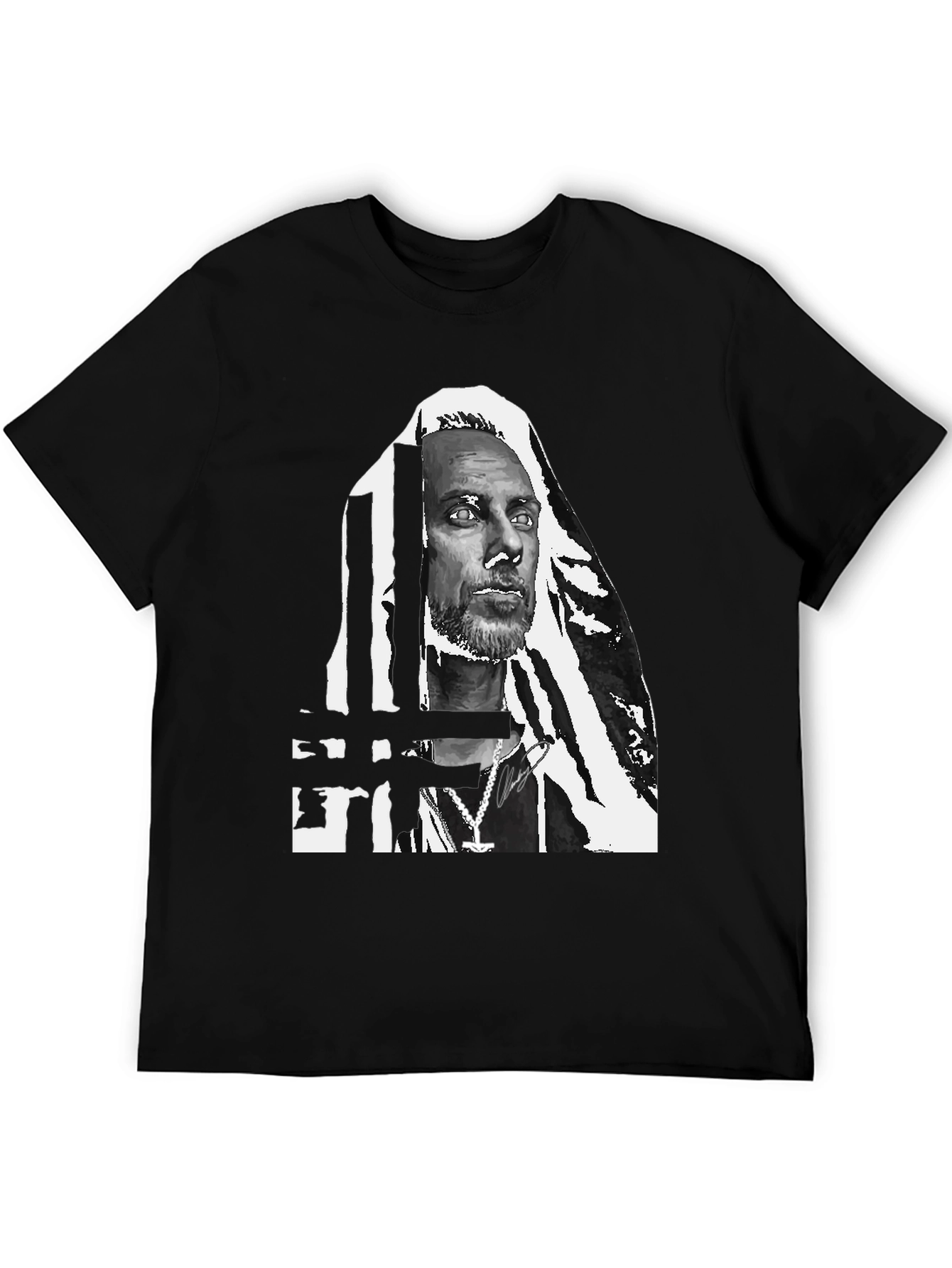 Graphic Print Crew Neck T-Shirt