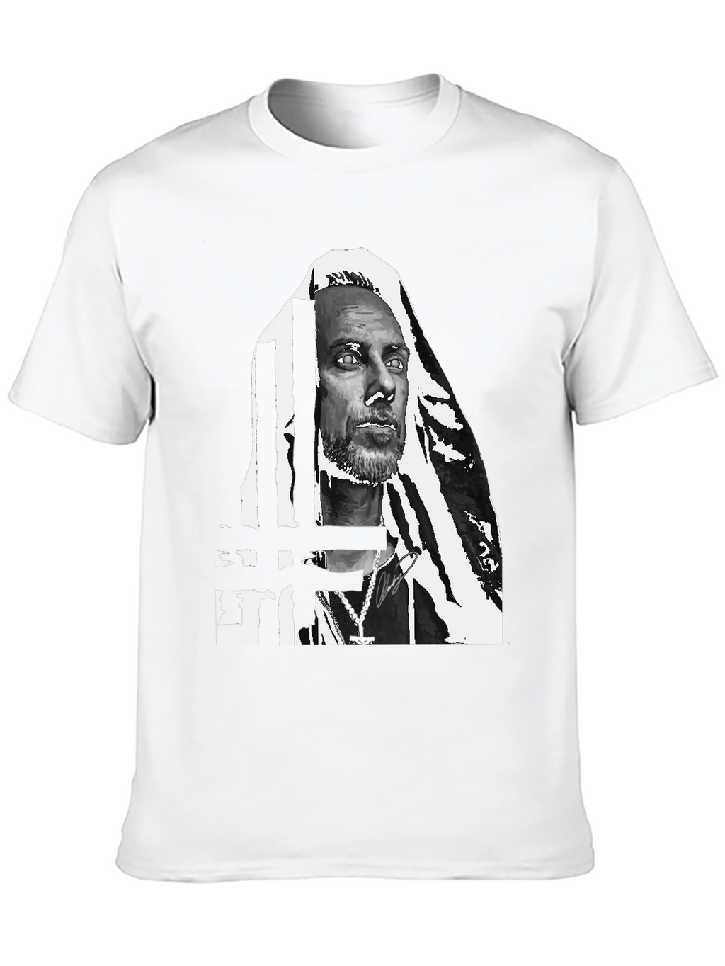Graphic Print Crew Neck T-Shirt