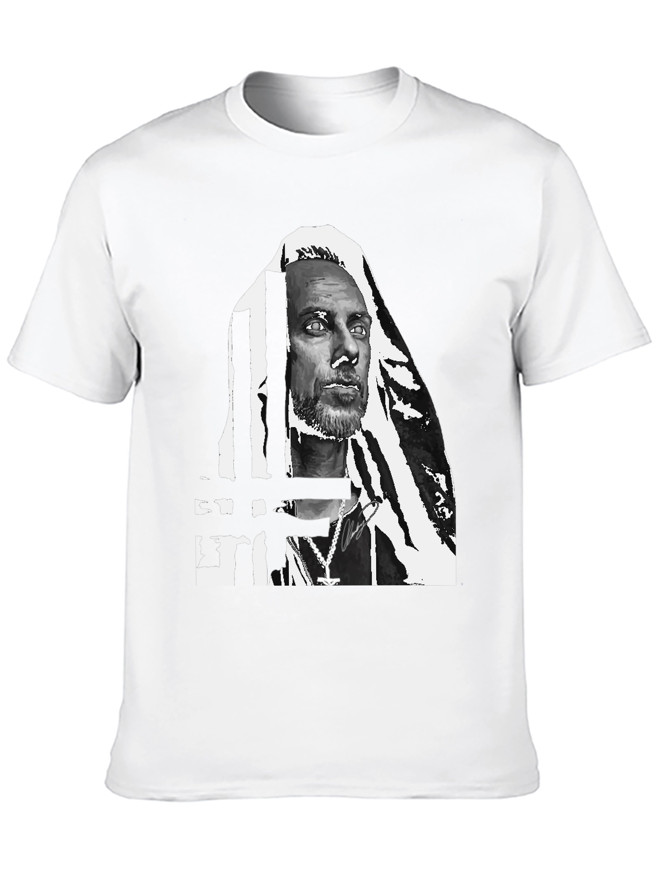 Graphic Print Crew Neck T-Shirt