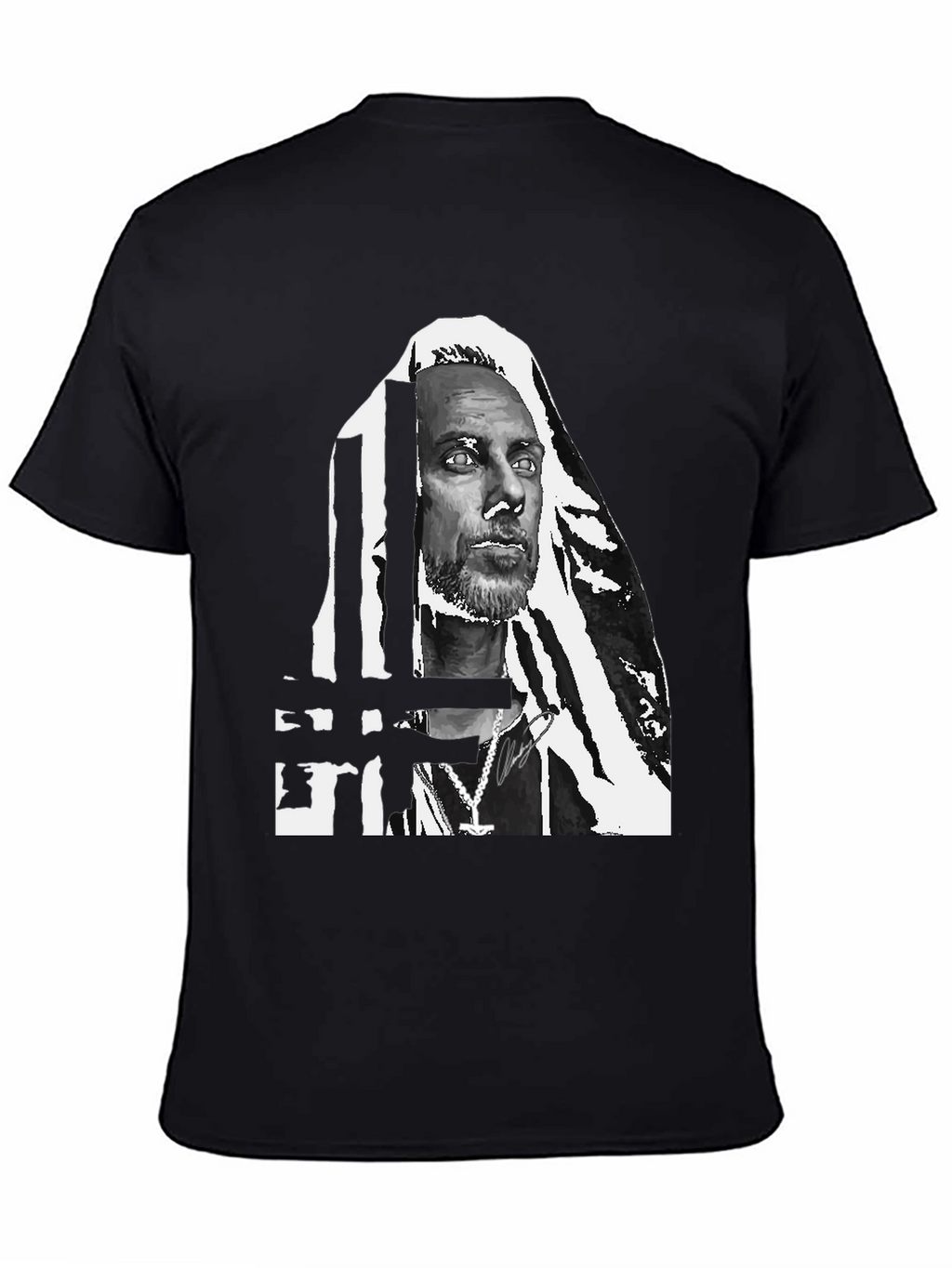 Graphic Print Crew Neck T-Shirt