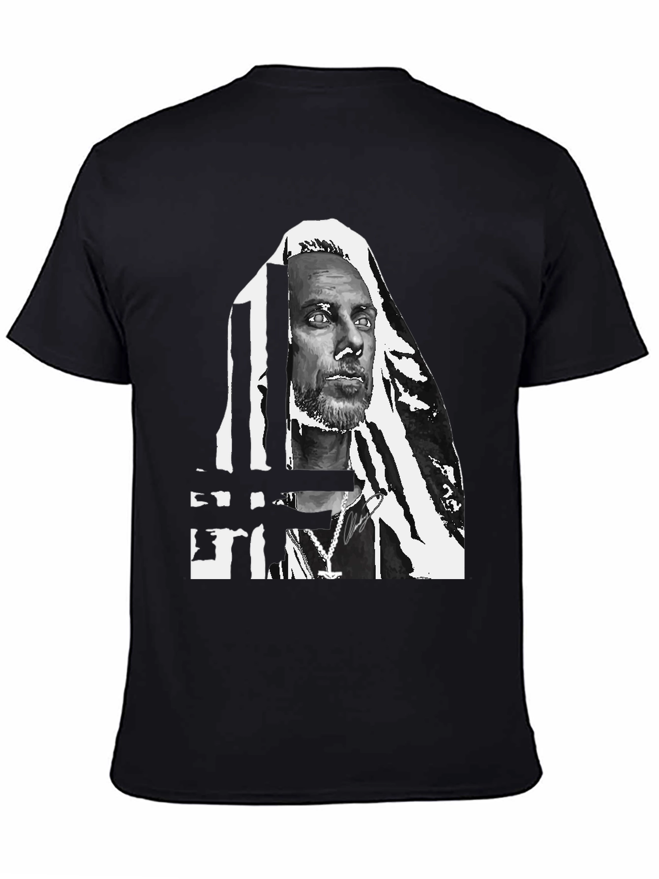 Graphic Print Crew Neck T-Shirt