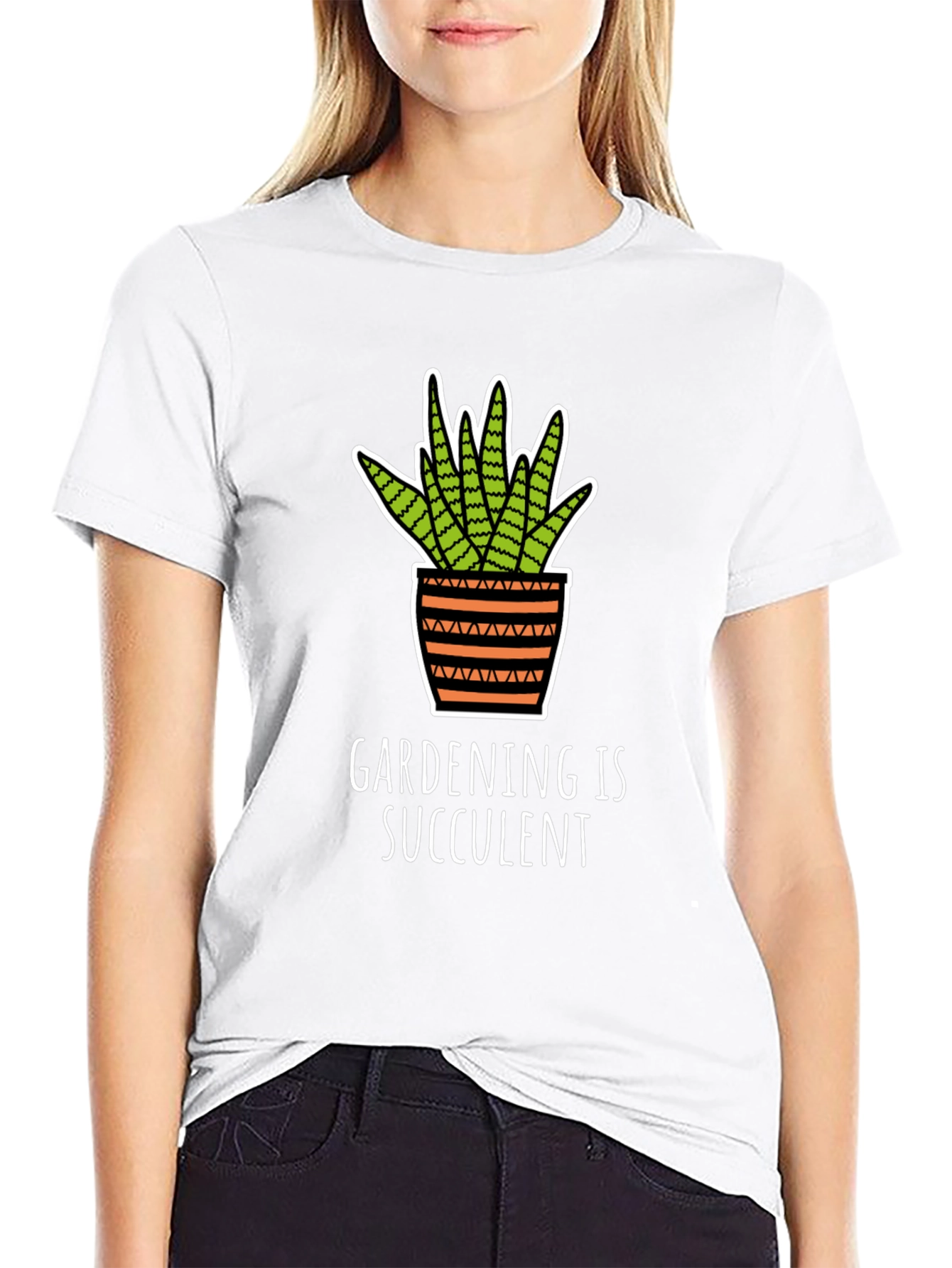 Gardening Is Succulent T-Shirt Plant Lover Gift