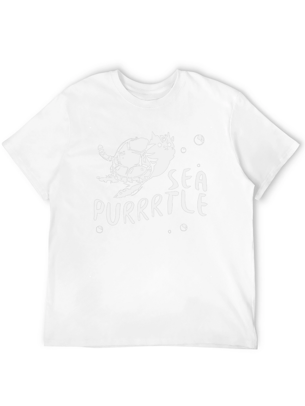 Purrrtle T-Shirt - Cat Turtle Pun Tee