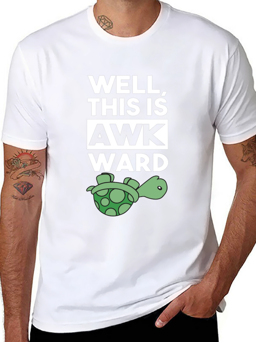 Well This is Awkward Turtle T-Shirt
