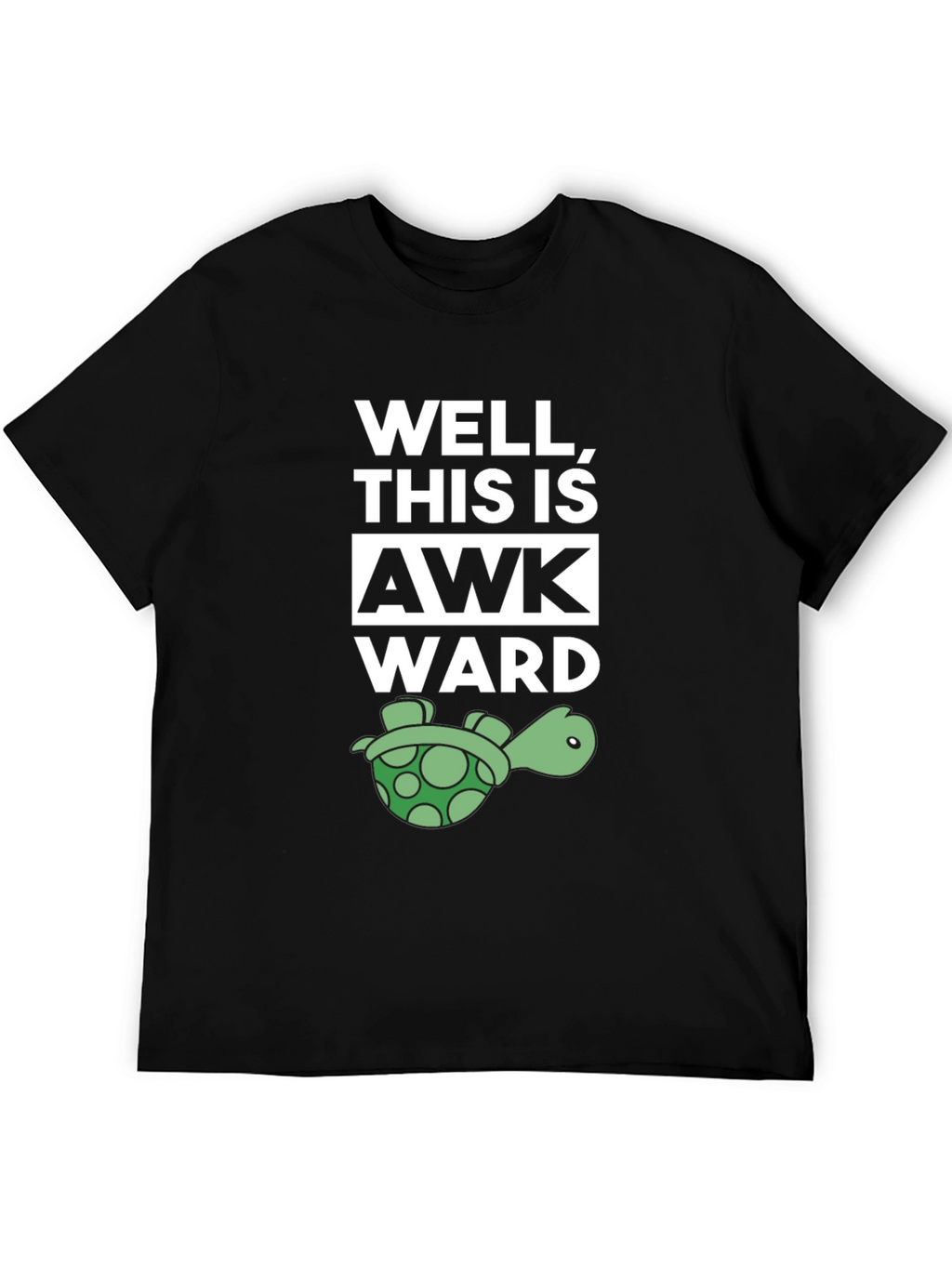 Well This is Awkward Turtle T-Shirt
