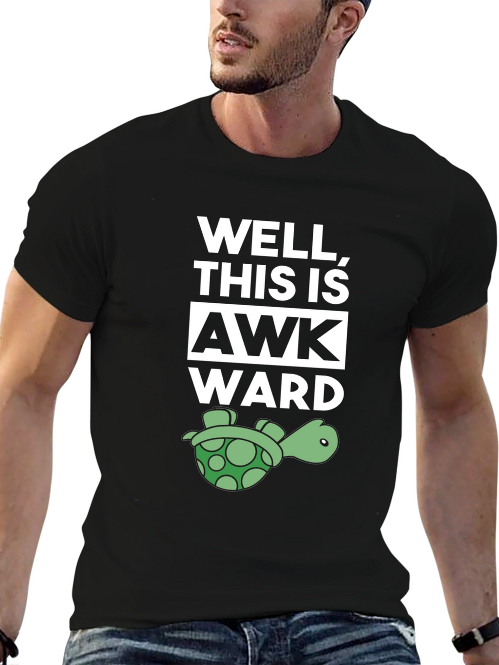 Well This is Awkward Turtle T-Shirt
