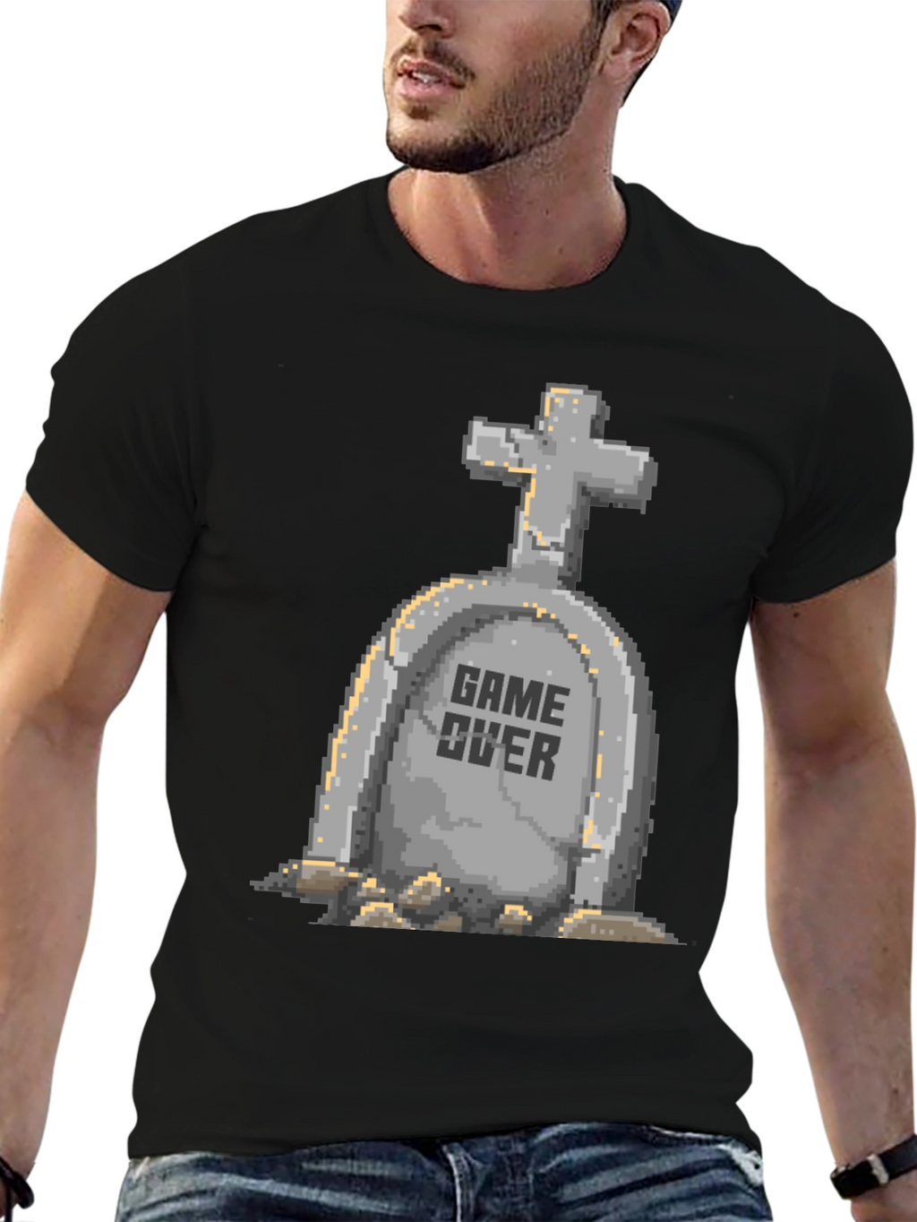 Game Over Pixel Art T-Shirt
