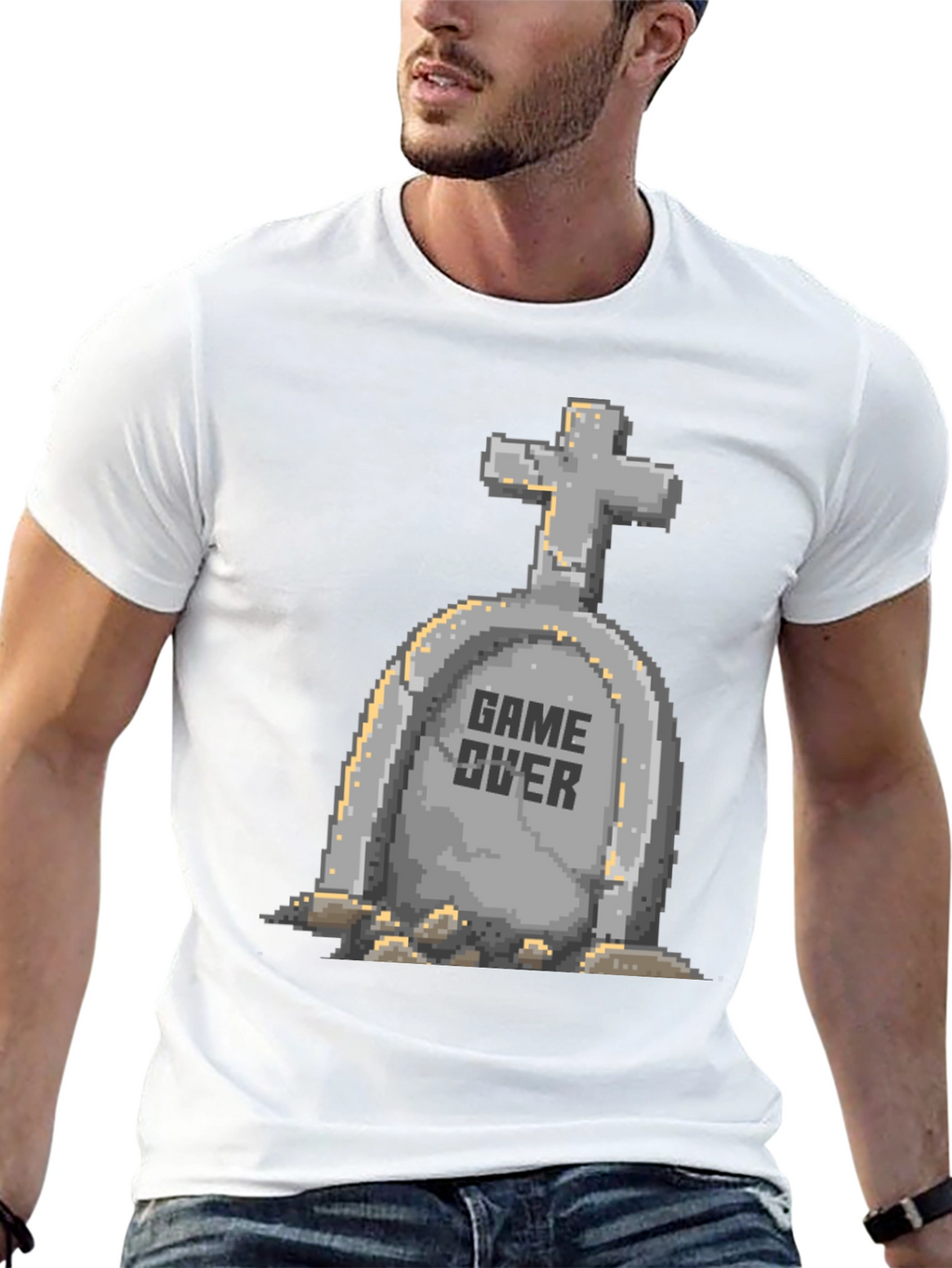 Game Over Pixel Art T-Shirt
