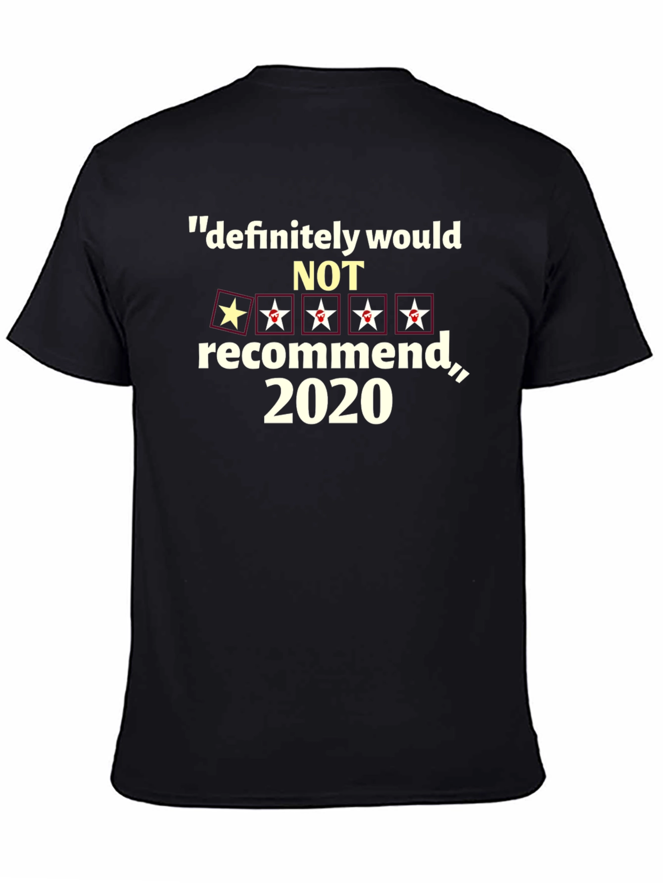2020 One Star Review Graphic Tee