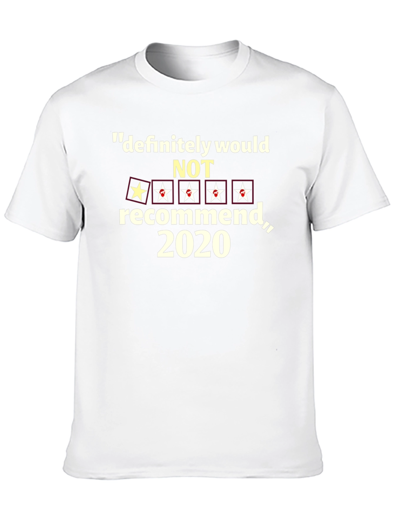 2020 One Star Review Graphic Tee