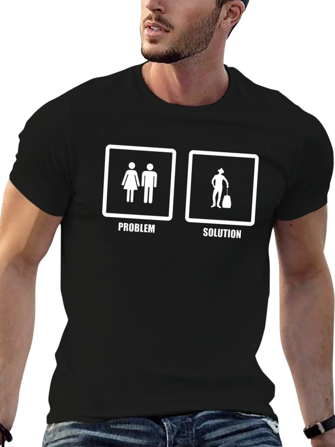 Problem Solution Funny T-Shirt