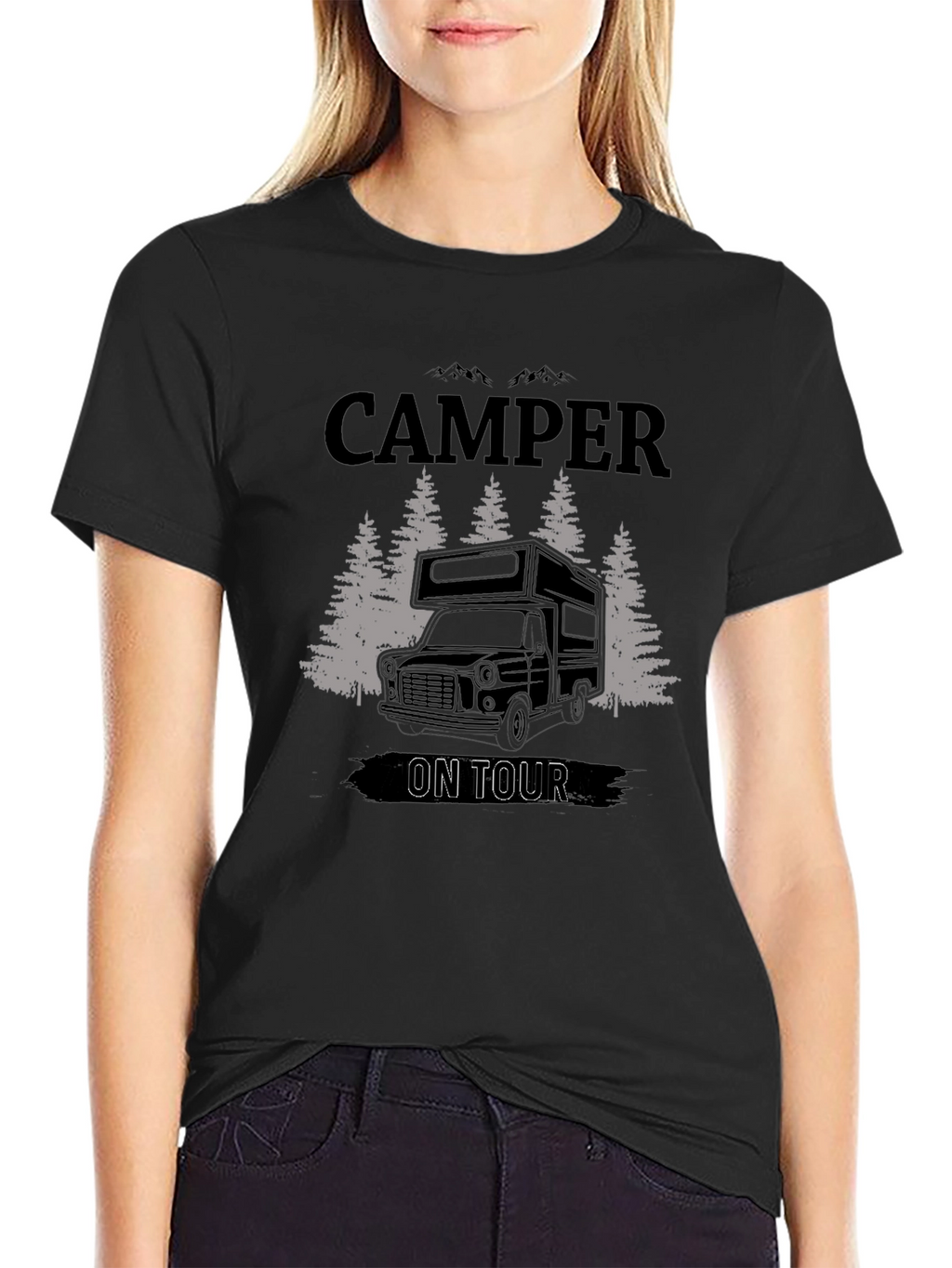 Camper On Tour Graphic Tee
