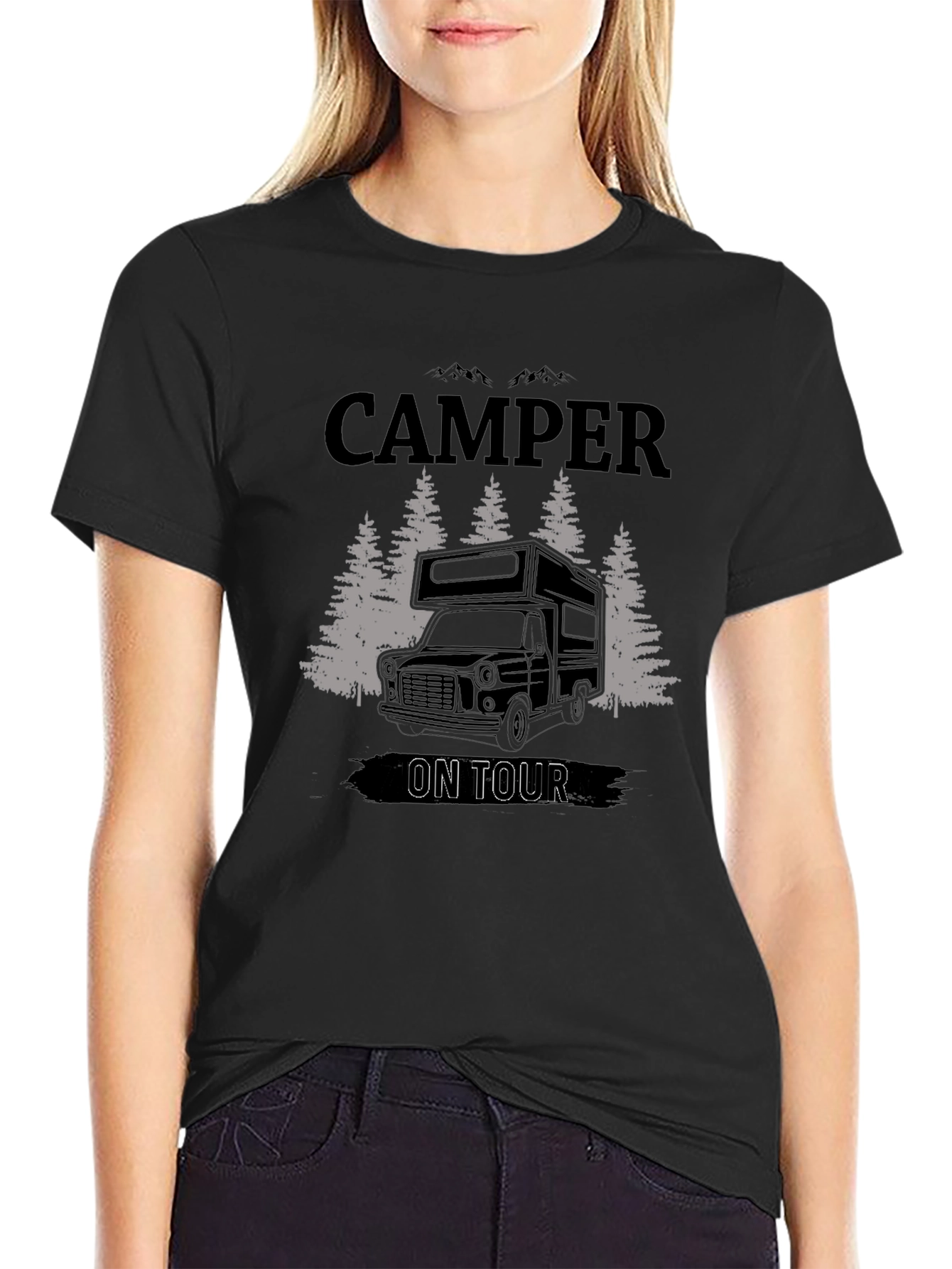 Camper On Tour Graphic Tee