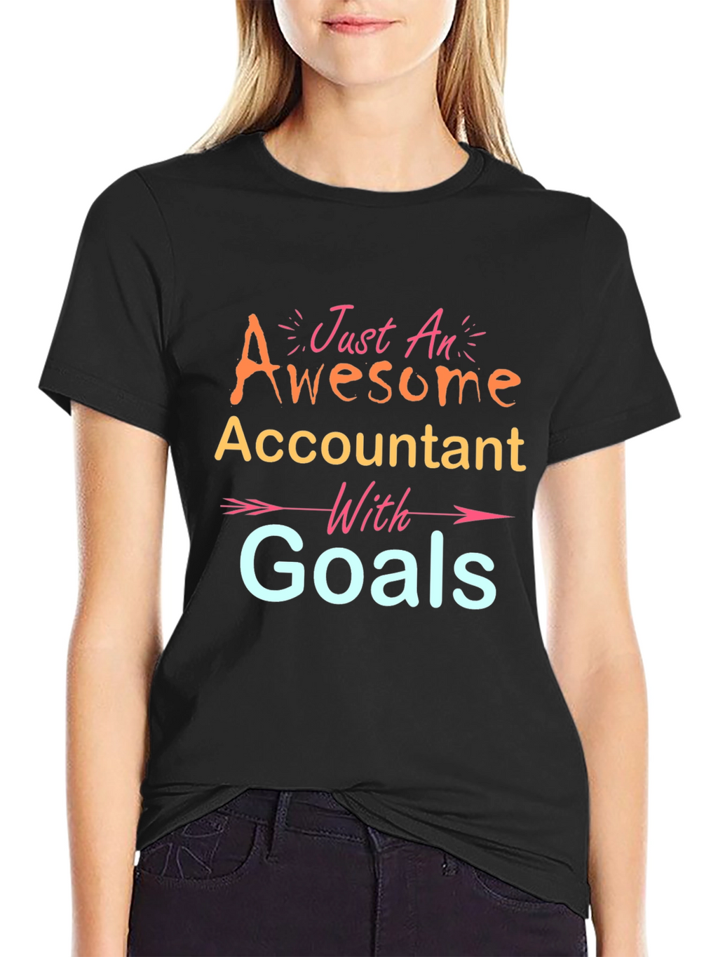 Awesome Accountant with Goals T-Shirt