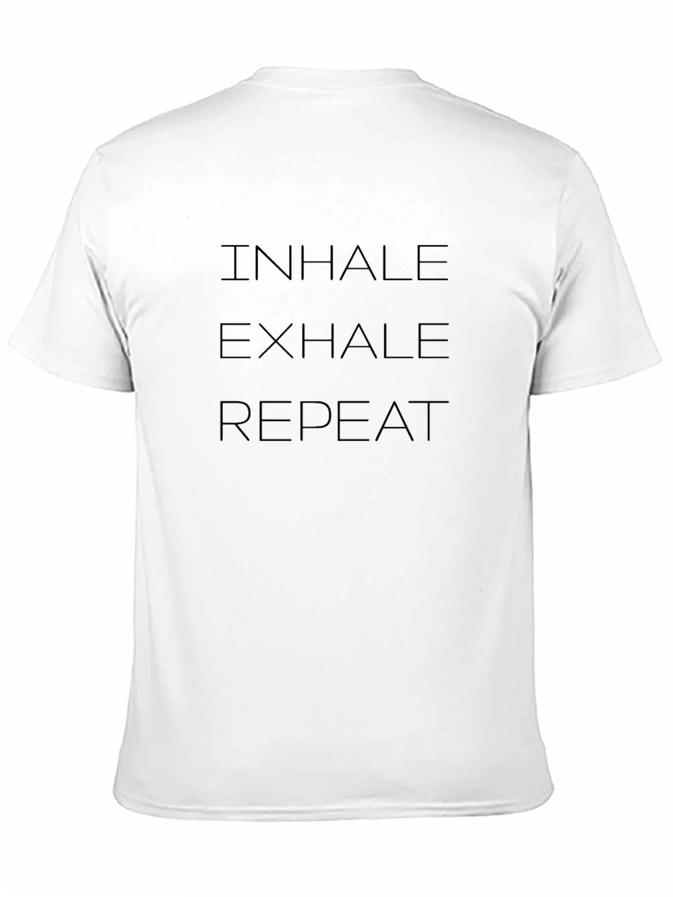Inhale Exhale Repeat Graphic Tee