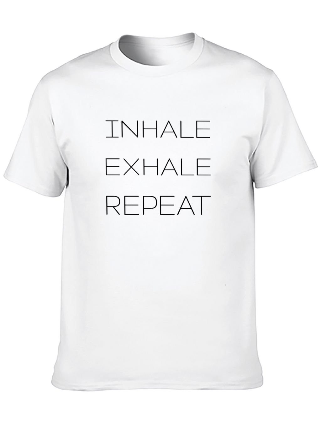 Inhale Exhale Repeat Graphic Tee