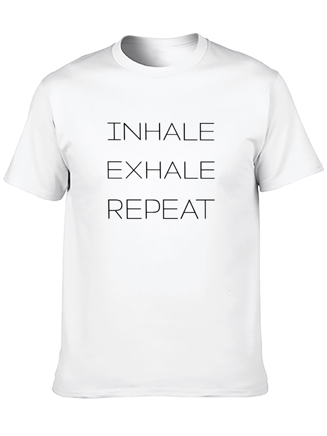 Inhale Exhale Repeat Graphic Tee