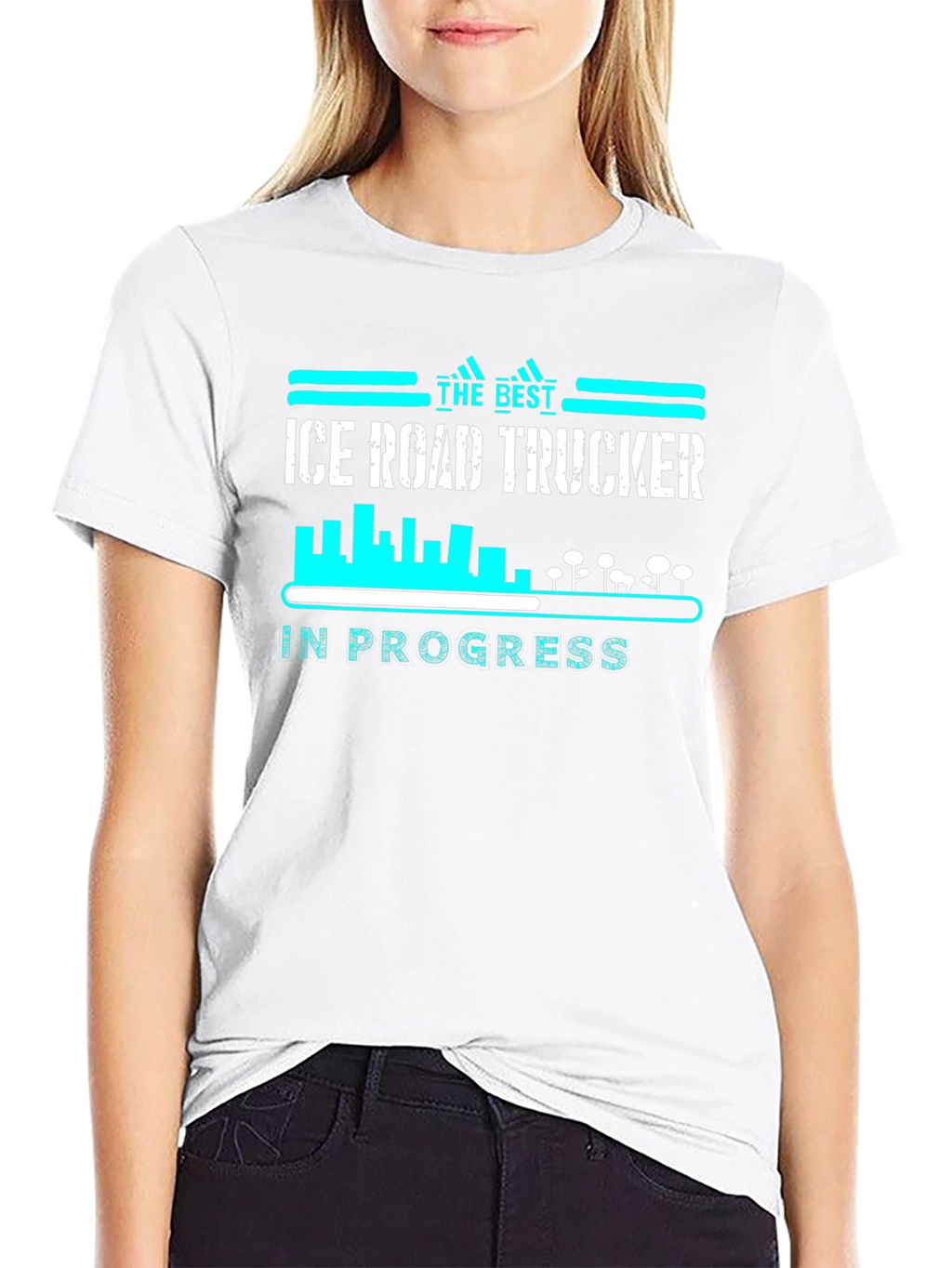 Ice Road Trucker T-Shirt - Black Cotton Tee