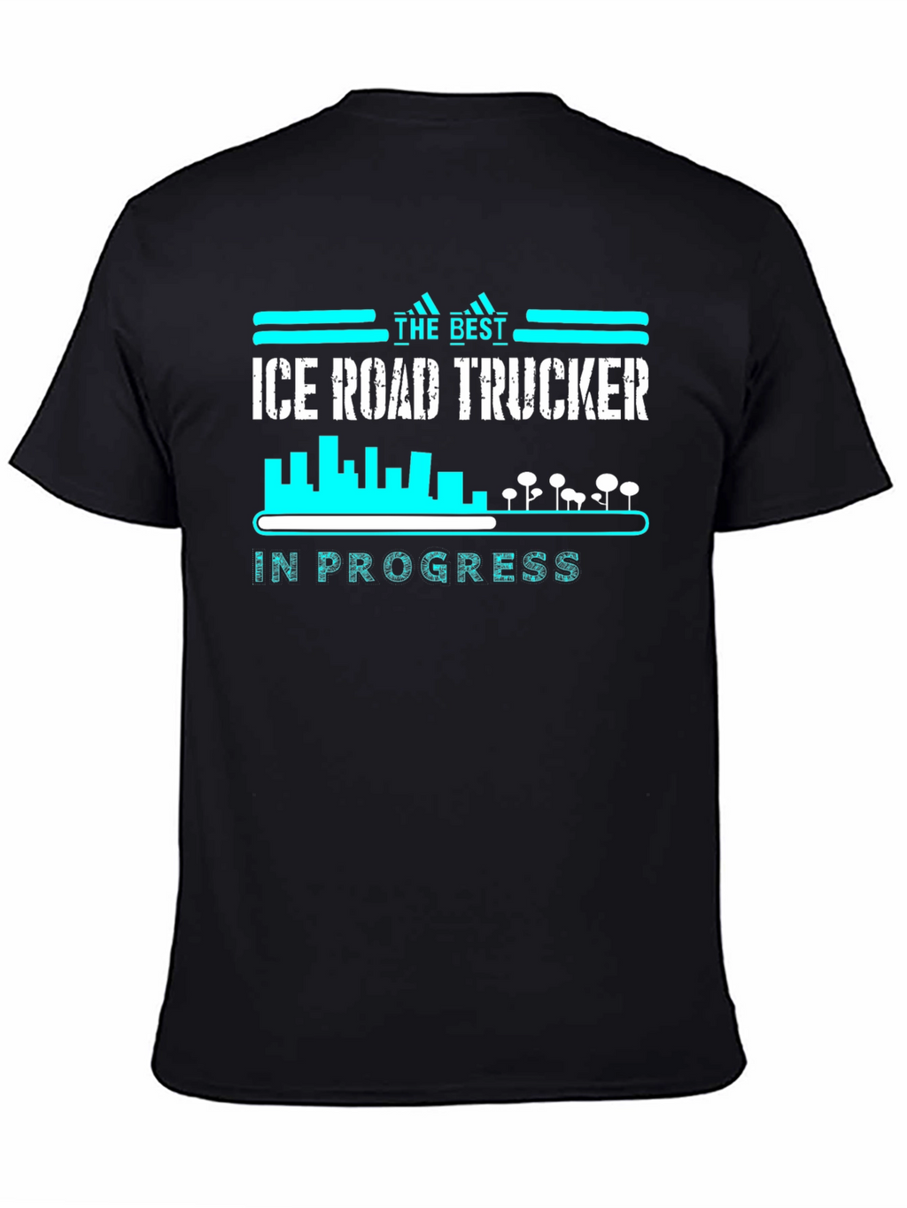 Ice Road Trucker T-Shirt - Black Cotton Tee