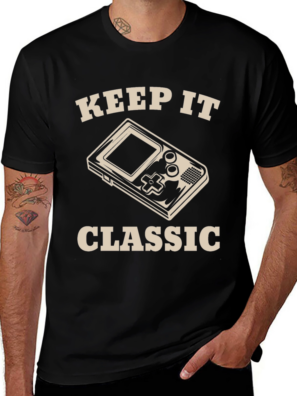 Keep It Classic T-Shirt - Retro Gaming Style