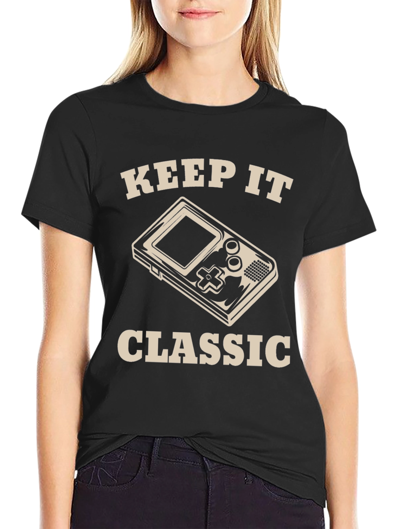 Keep It Classic T-Shirt - Retro Gaming Style