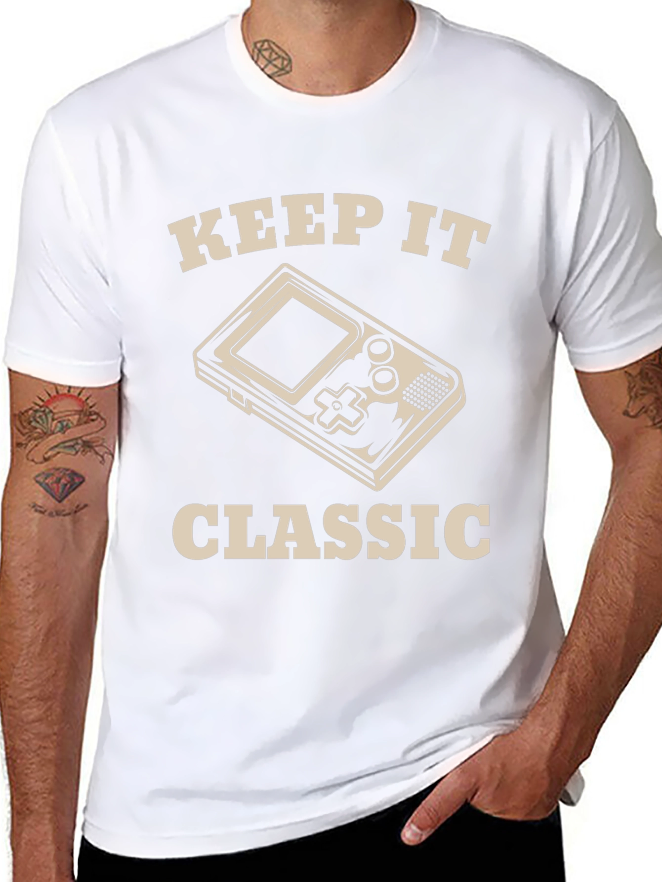 Keep It Classic T-Shirt - Retro Gaming Style
