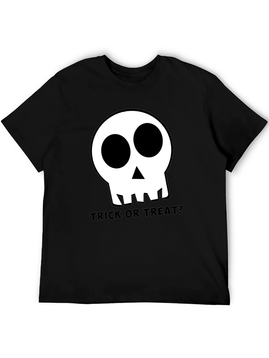 Halloween Skull T-Shirt - Trick or Treat?