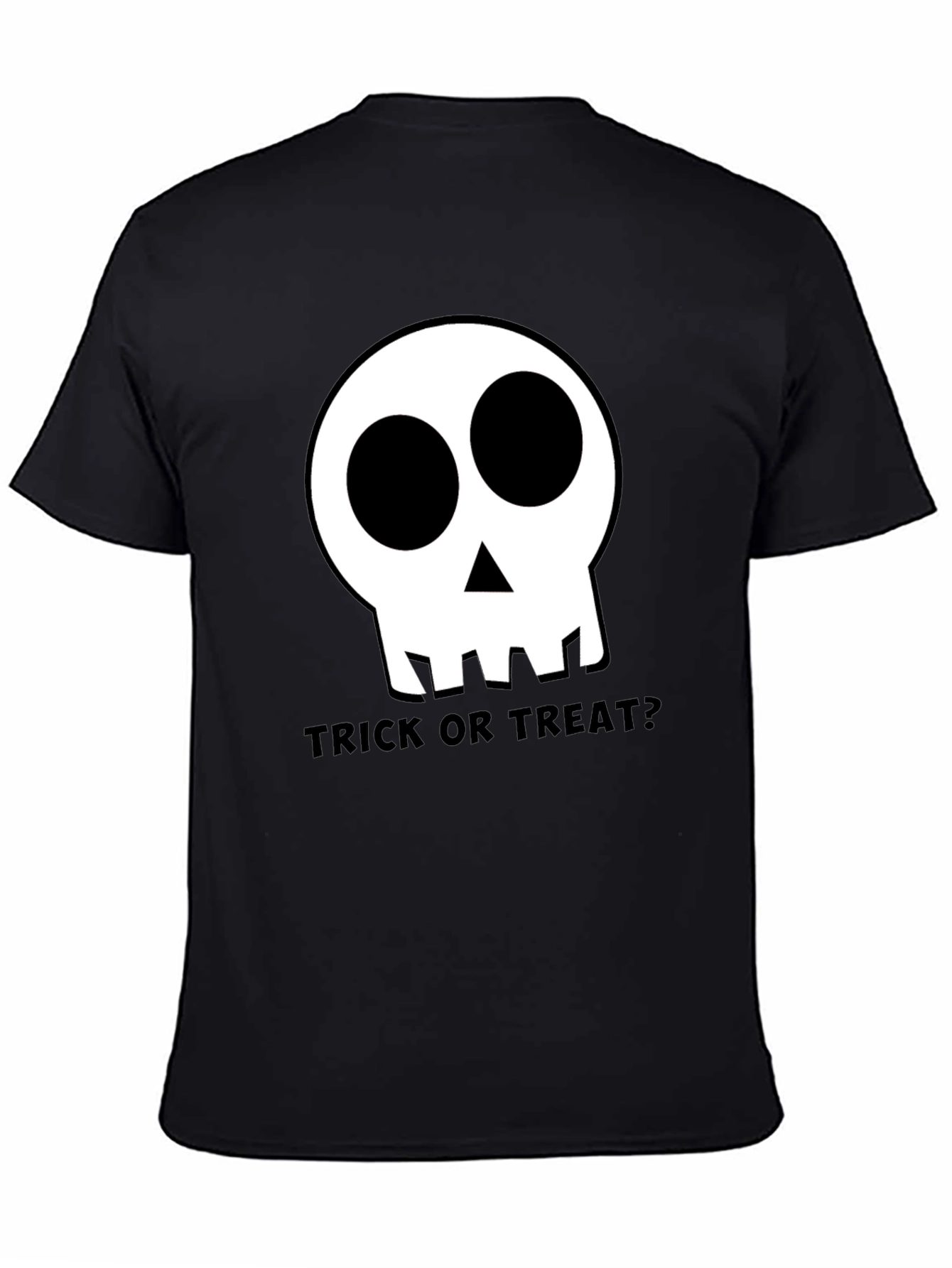 Halloween Skull T-Shirt - Trick or Treat?