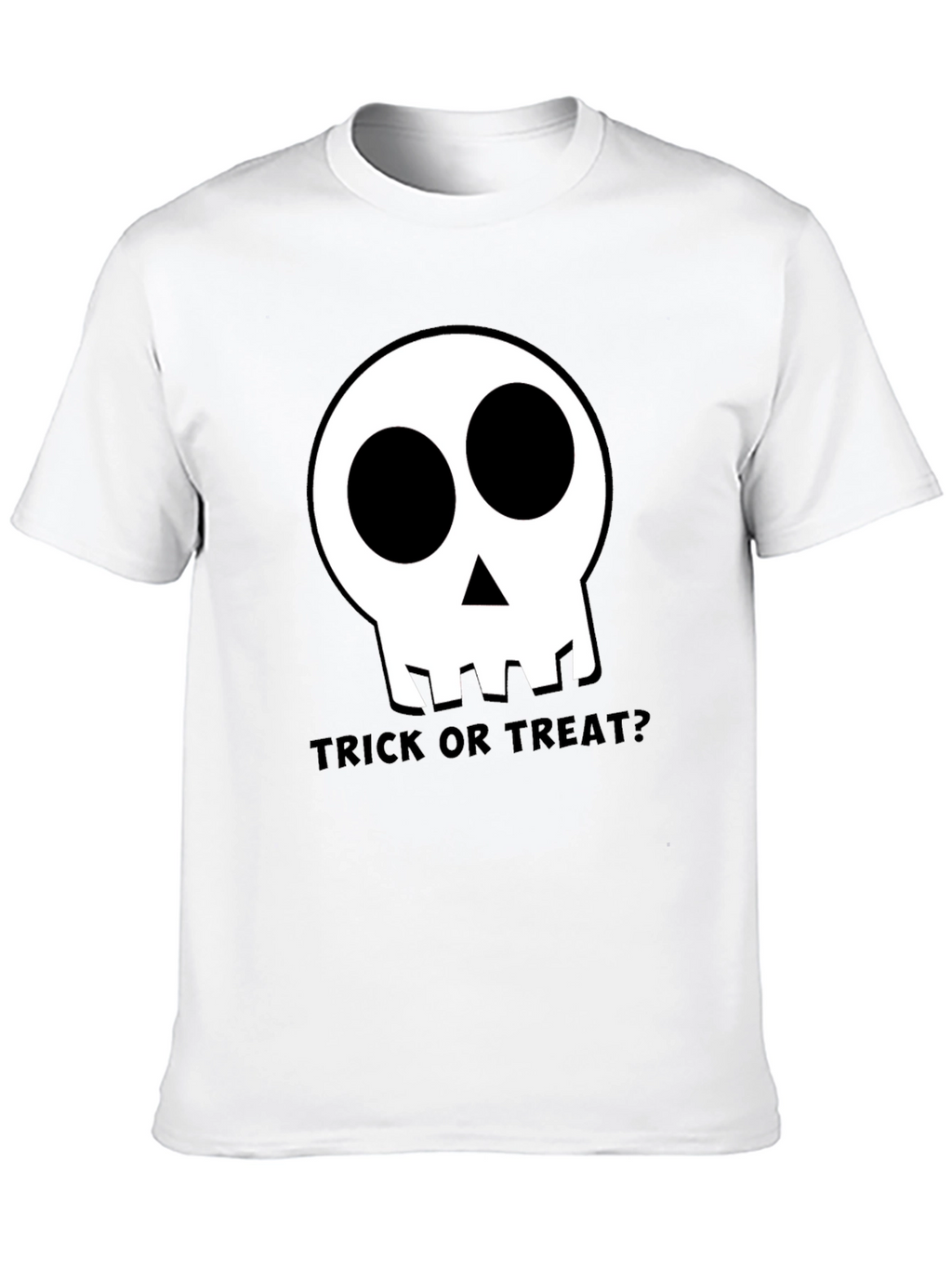 Halloween Skull T-Shirt - Trick or Treat?
