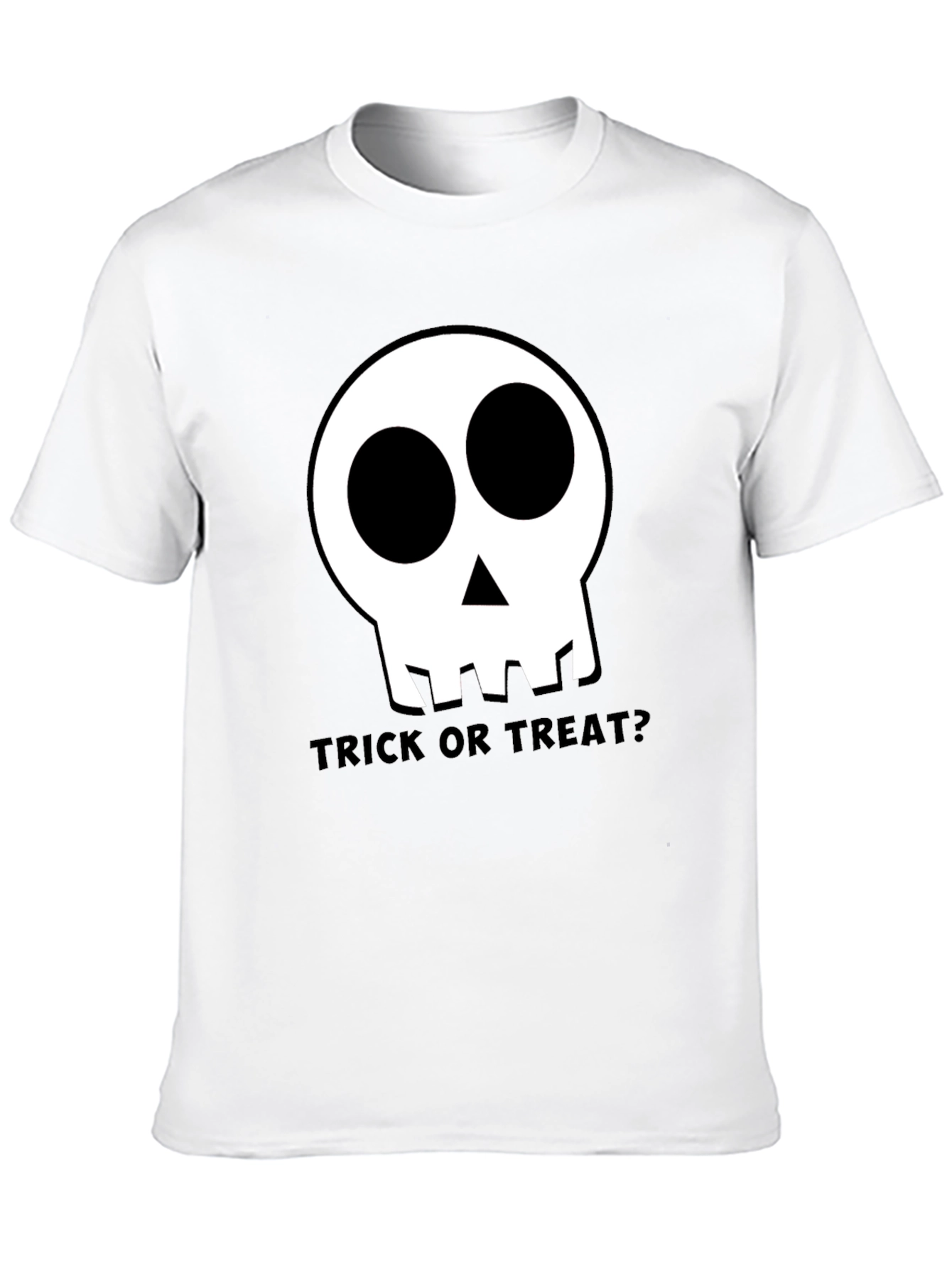 Halloween Skull T-Shirt - Trick or Treat?