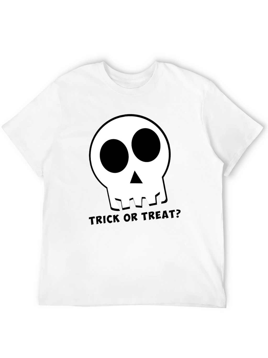 Halloween Skull T-Shirt - Trick or Treat?