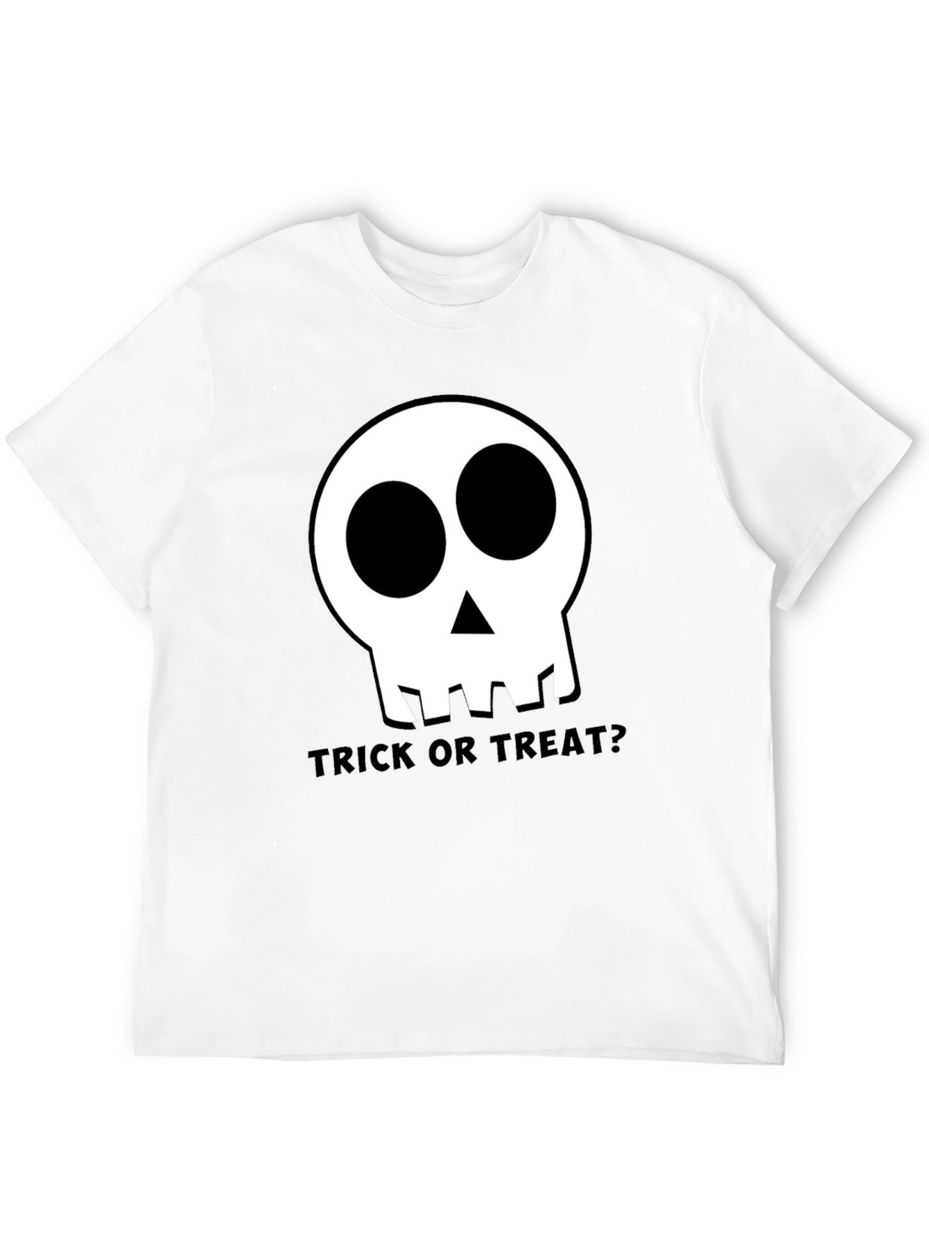 Halloween Skull T-Shirt - Trick or Treat?