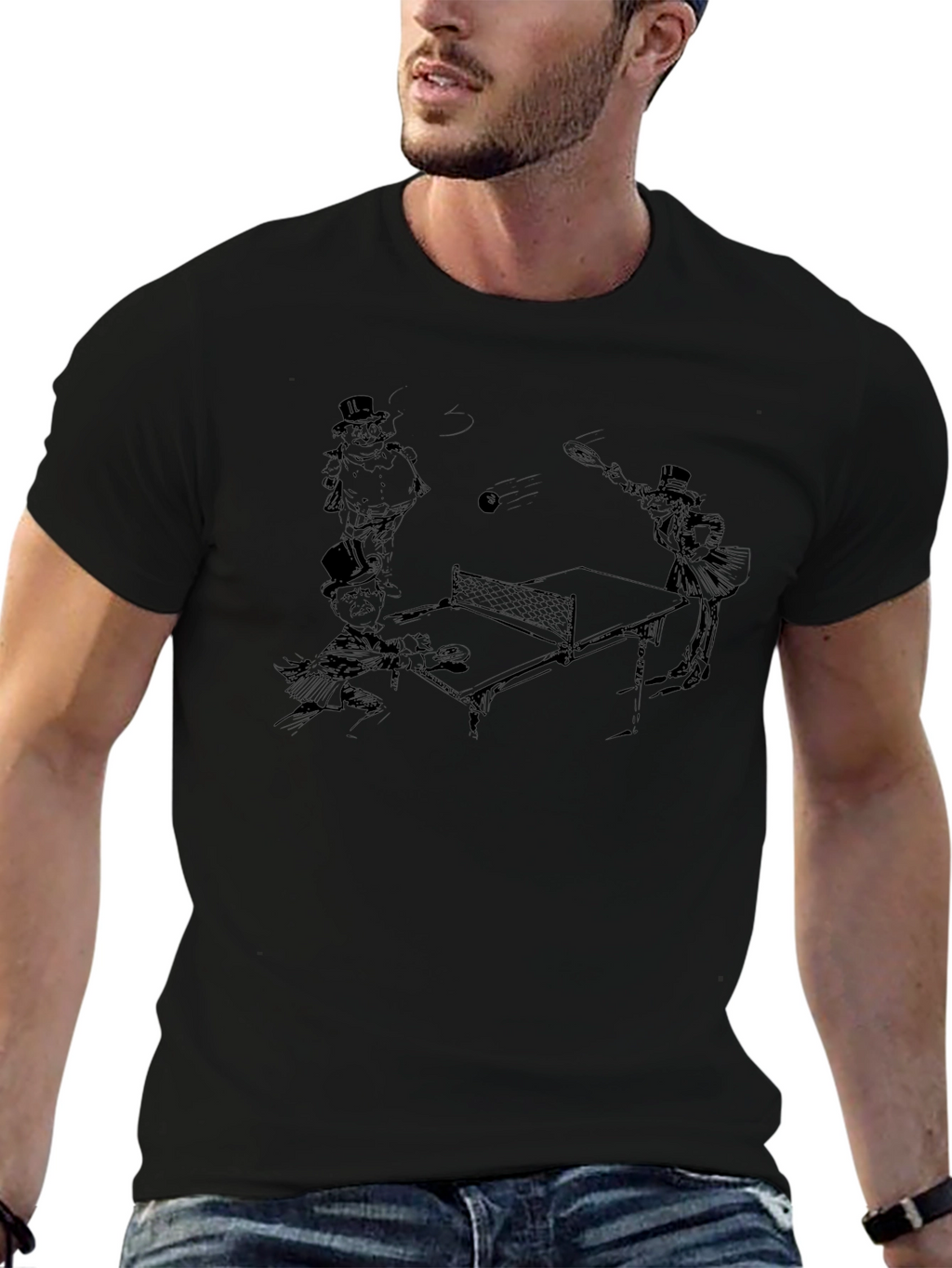 Ping Pong Players T-Shirt